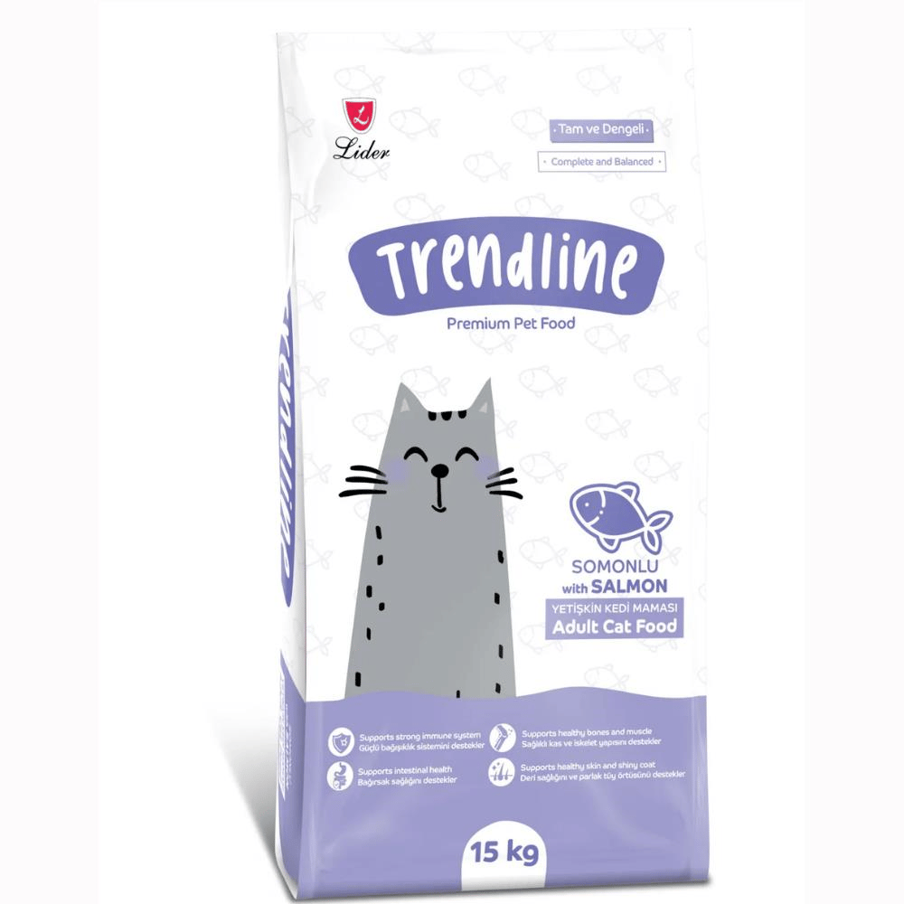 Trendline Somonlu Yetişkin Kedi Maması 15 KgTrendline