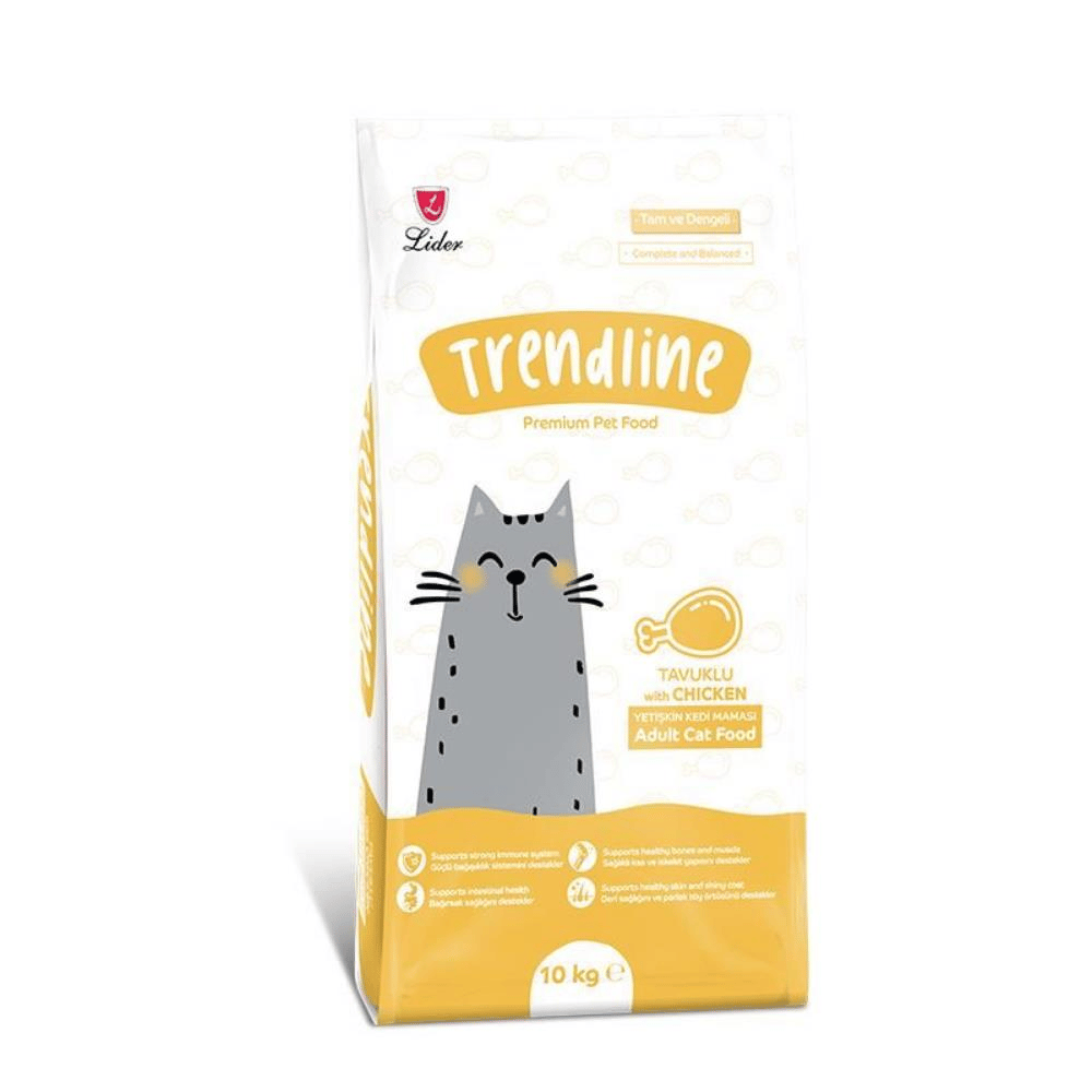 Trendline Tavuklu Yetişkin Kedi Maması 15 kgTrendline