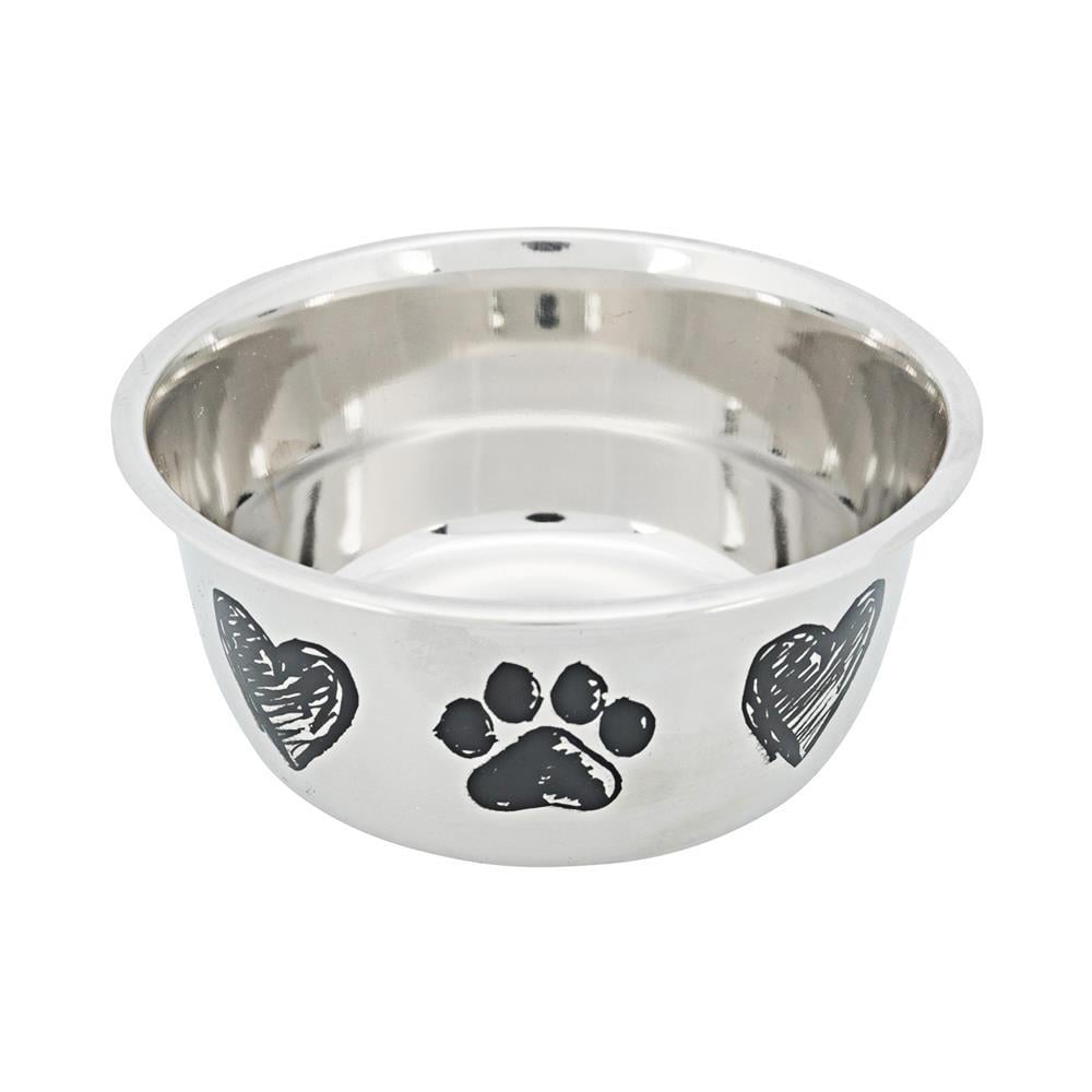 Trixie Köpek Mama ve Su Kabı, Paslanmaz Çelik, 1.00lt/ø13 cmTrixie