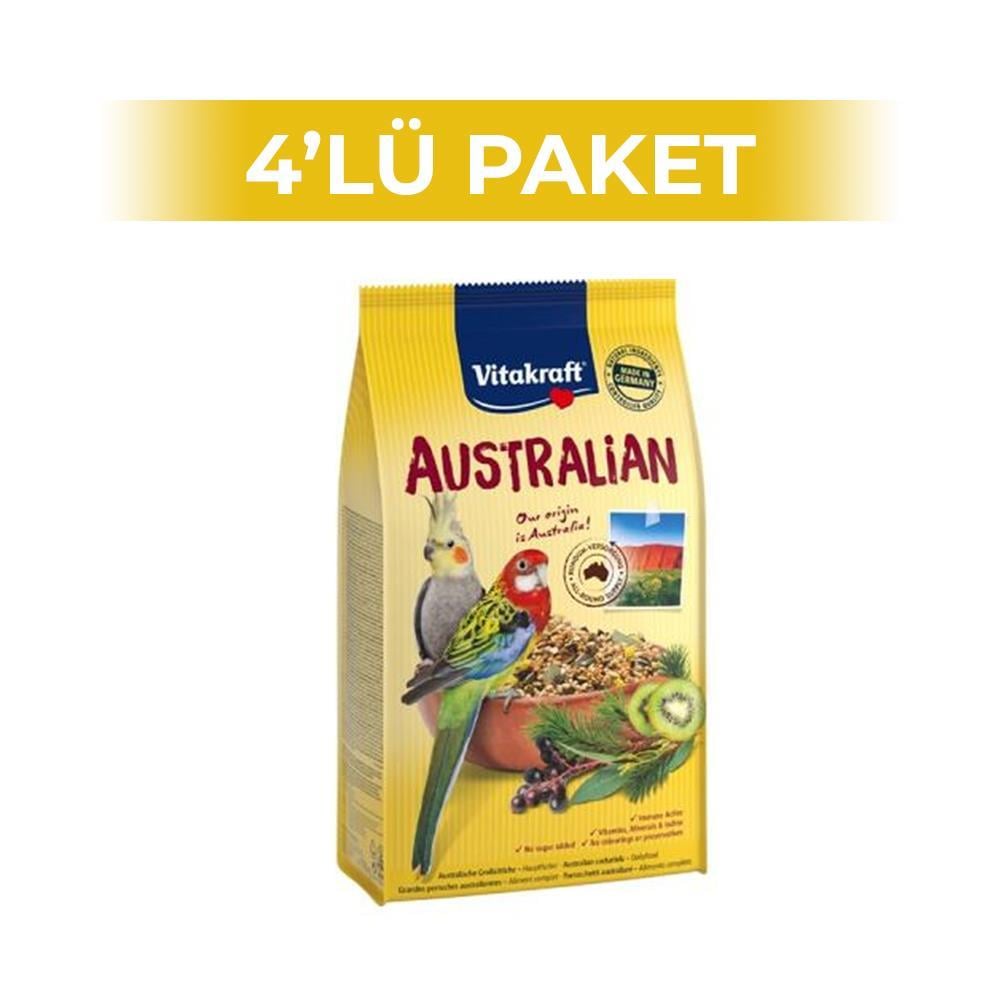 Vitakraft Avusturalya Papağan Yemi 750 gr 4 AdetVitakraft