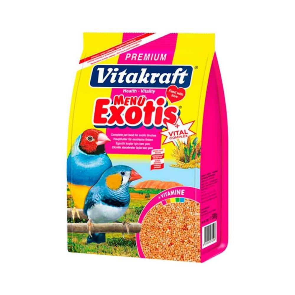 Vitakraft Menü Egzotik Finch Kuş Yemi 500 grVitakraft