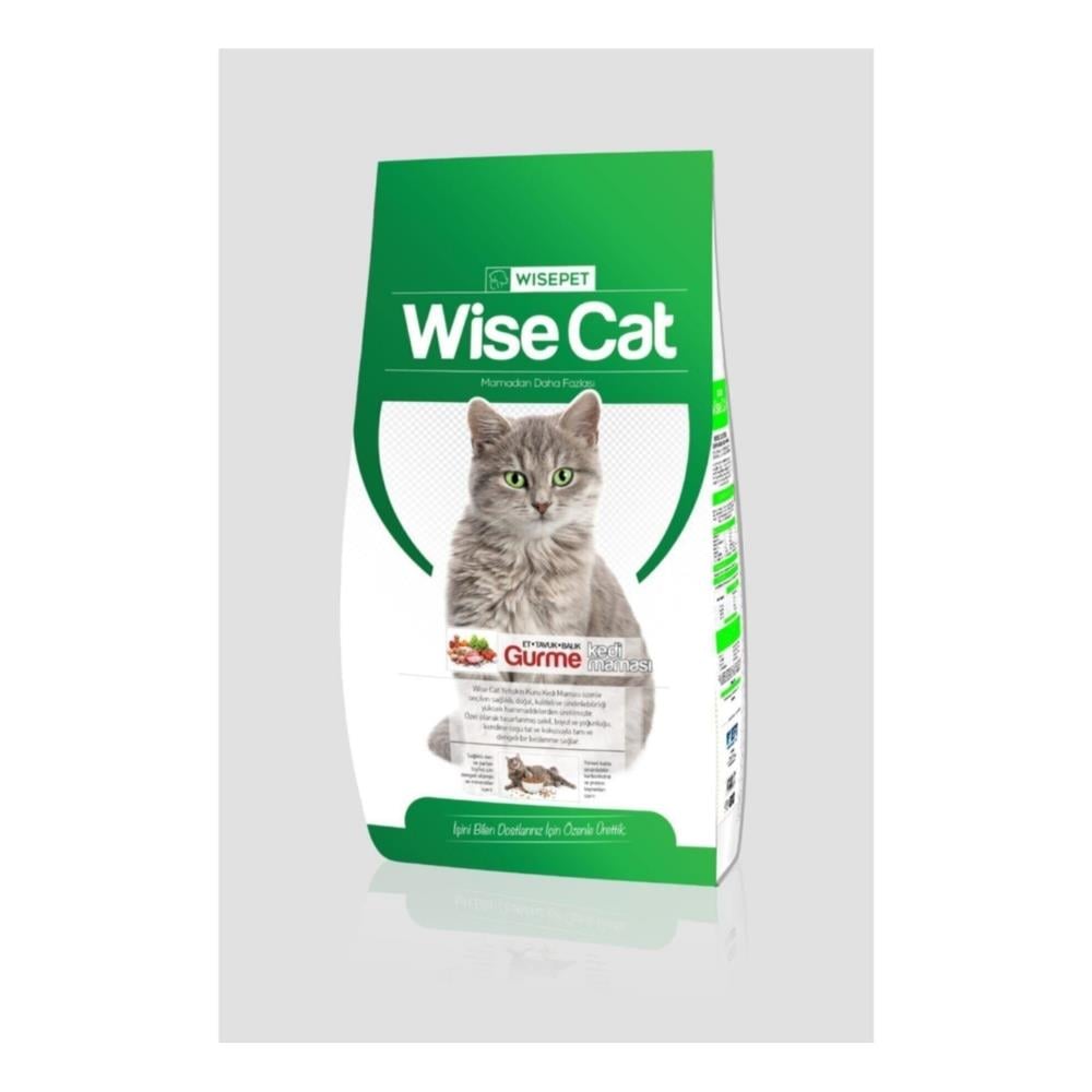 Wise Cat Gurme Kedi Maması 15 kgWiseCat