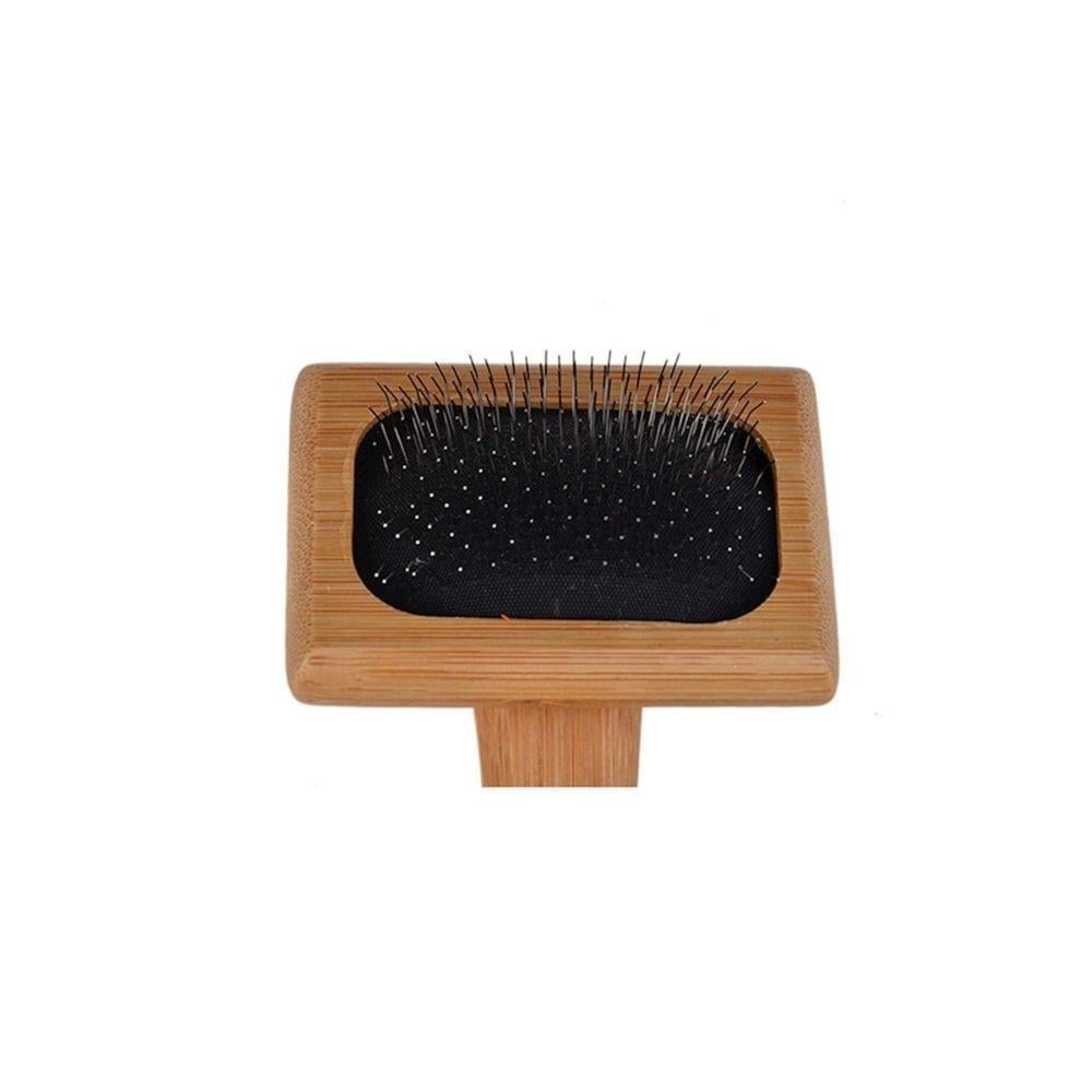 Zampa Ahşap Kedi ve Köpek Tüy Topmala Tarak Small Boy 14x9.5 cmZampa