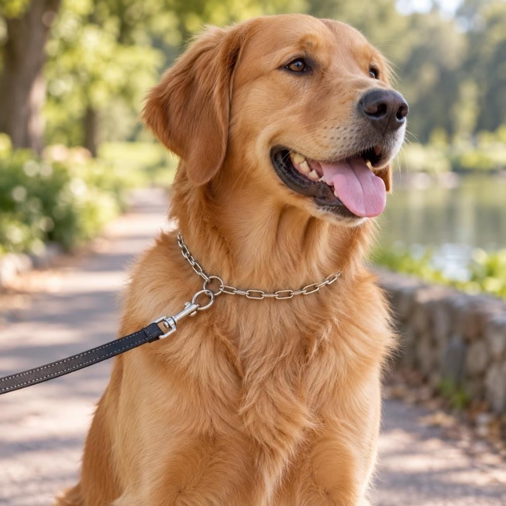 Zampa Çelik Zincir Köpek Eğitim Tasması 50 cm / 3 mmZampa