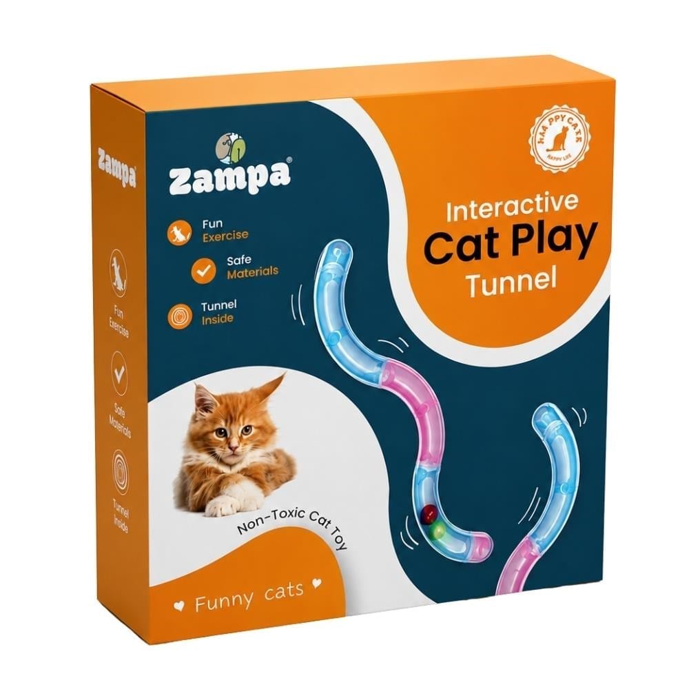 Zampa Kedi Oyun Tüneli 108 cmZampa