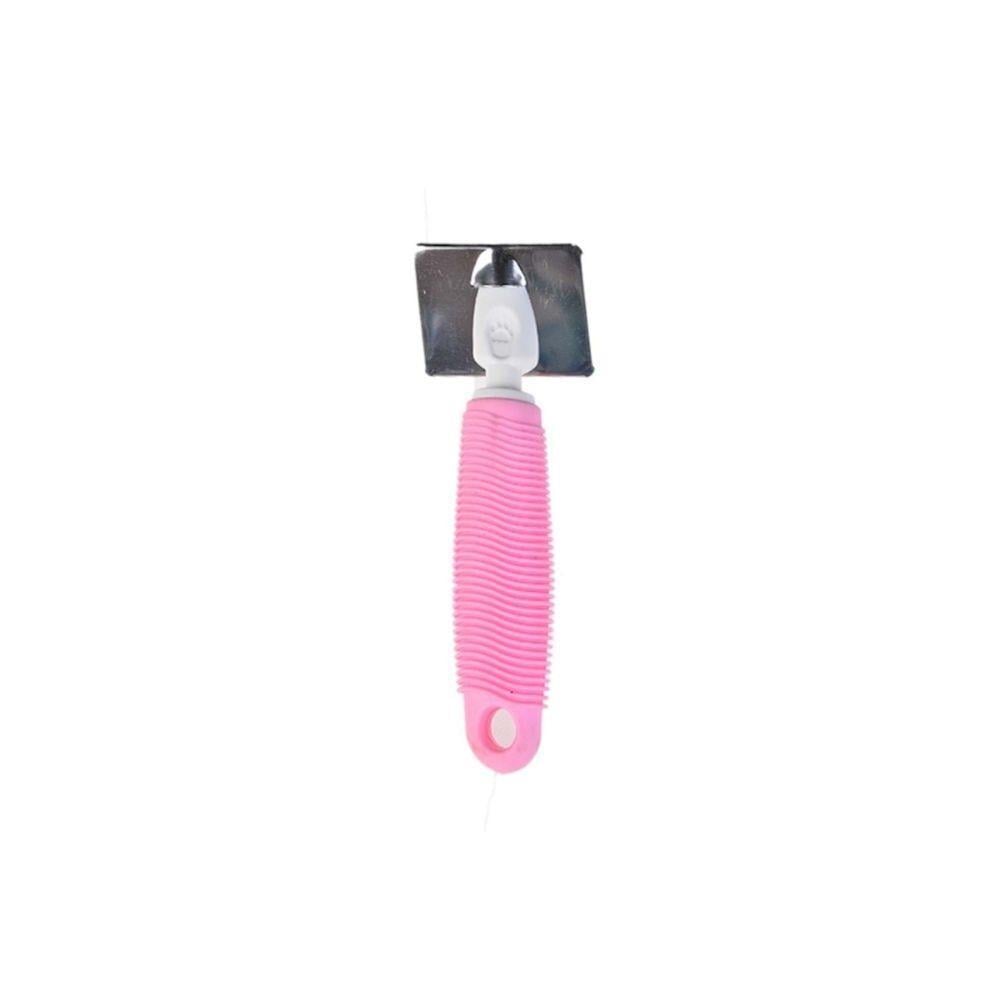 Zampa Pembe Kedi ve Köpek Tüy Bakım Fırçası Small 16x6 cmZampa