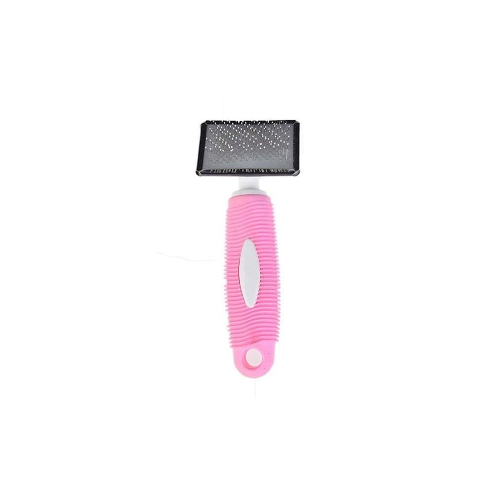 Zampa Pembe Kedi ve Köpek Tüy Bakım Fırçası Small 16x6 cmZampa