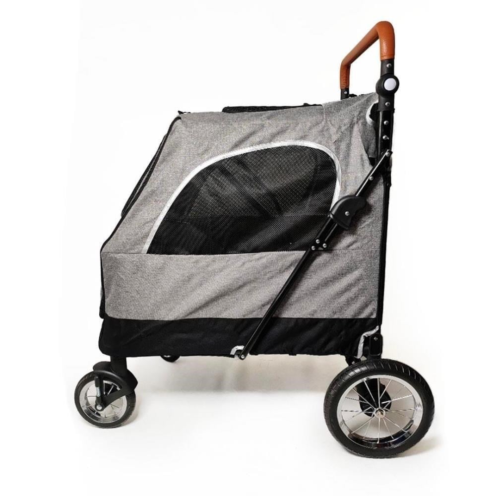 Zampa Stroll Kedi ve Köpek Arabası Gri 69x81x110 cmZampa
