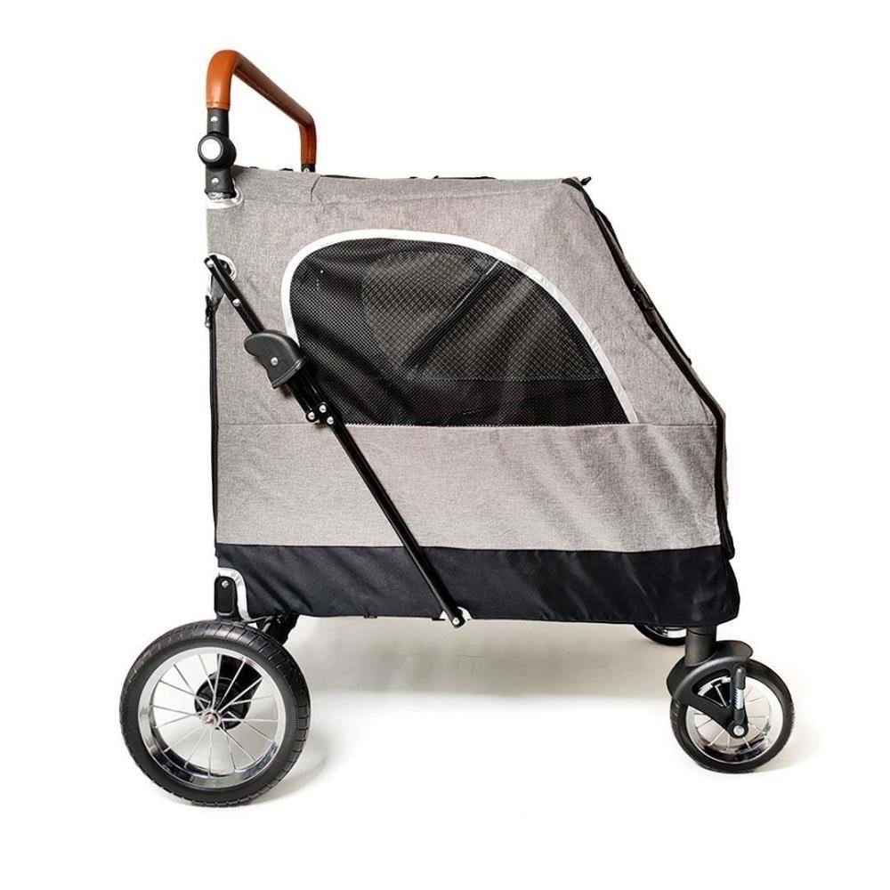 Zampa Stroll Kedi ve Köpek Arabası Gri 69x81x110 cmZampa