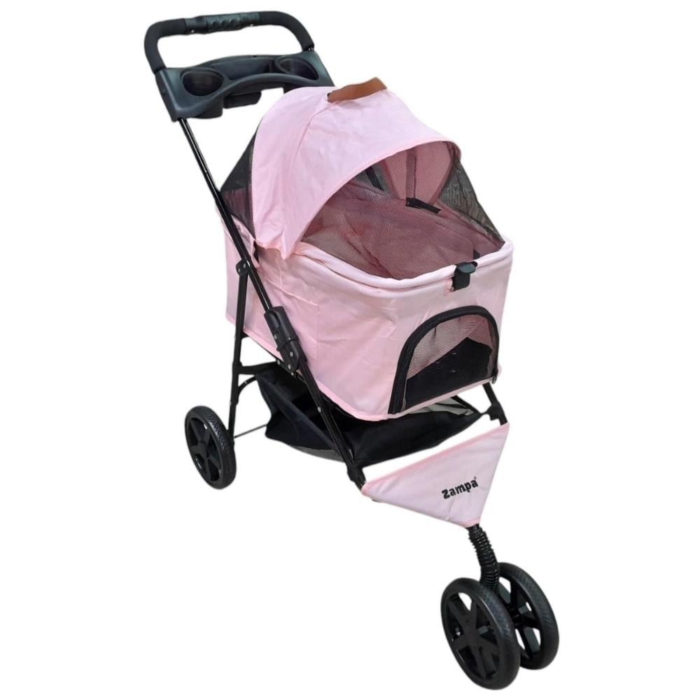 Zampa Venüs Kedi ve Köpek Arabası Pembe 50x80x90 cmZampa