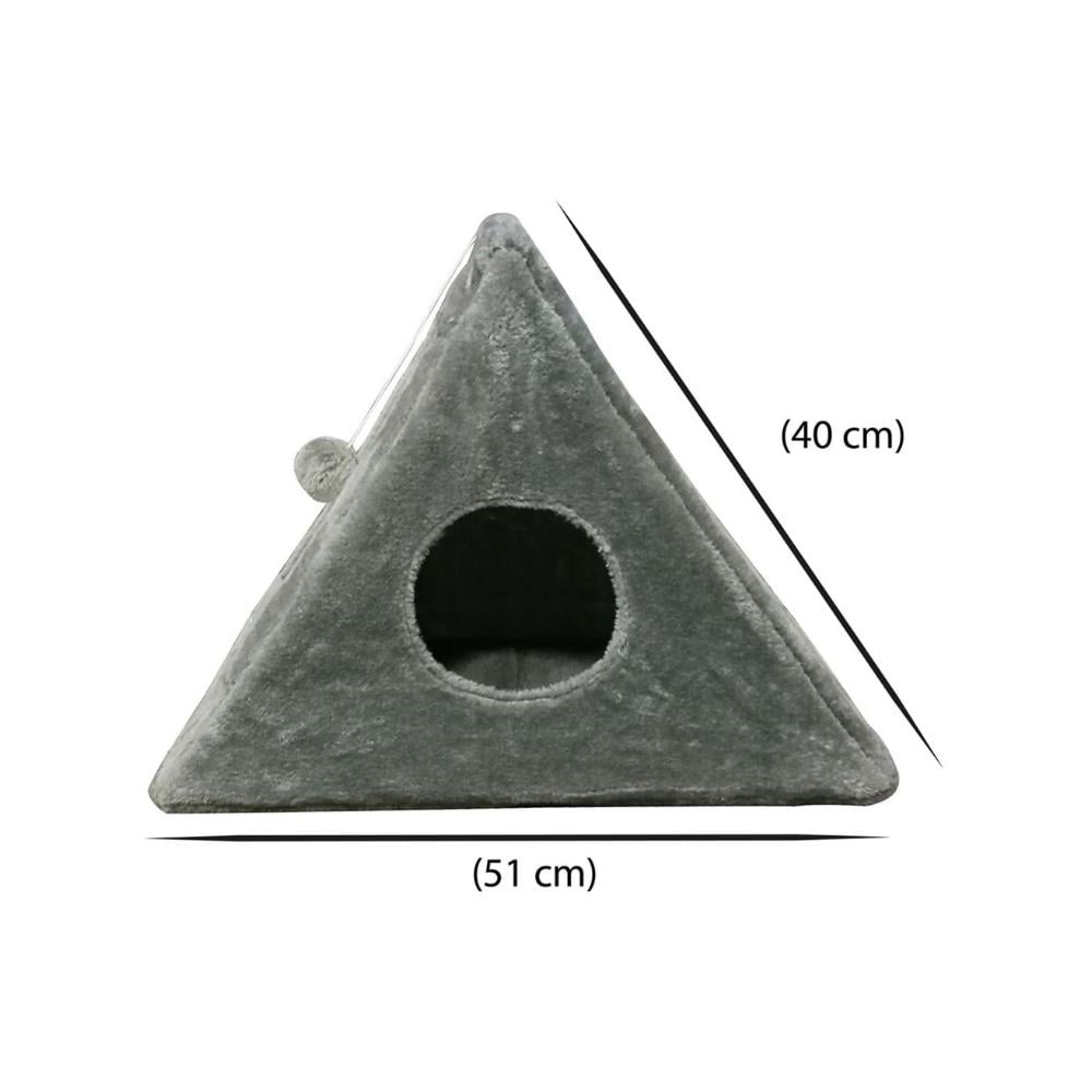 Zampa Yuvalı Katlanabilir Kedi Tırmalama 51x25x40 CmZampa