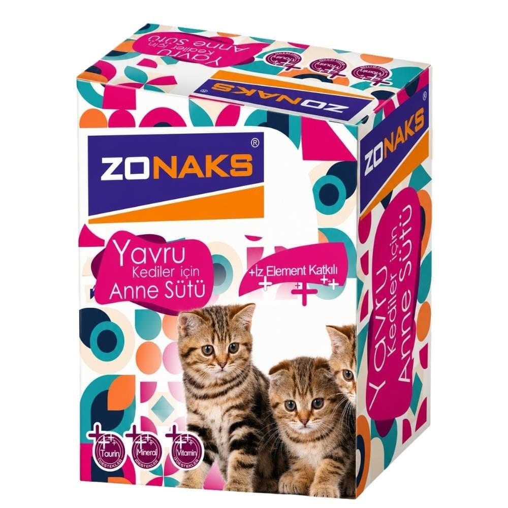 Zonaks İz Element Katkılı Kedi Anne Süt Tozu 14x15 grZonaks