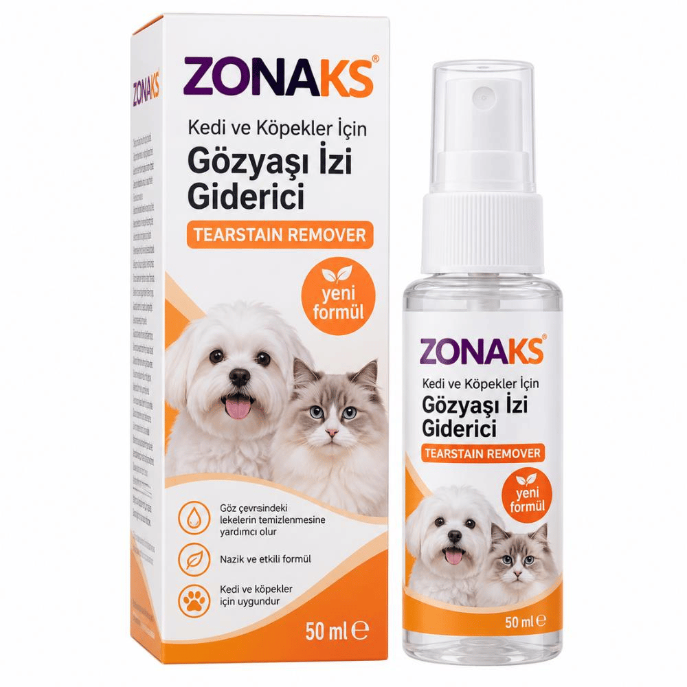 Zonaks Kedi ve Köpek Gözyaşı İzi Temizleyici 50 mlZonaks