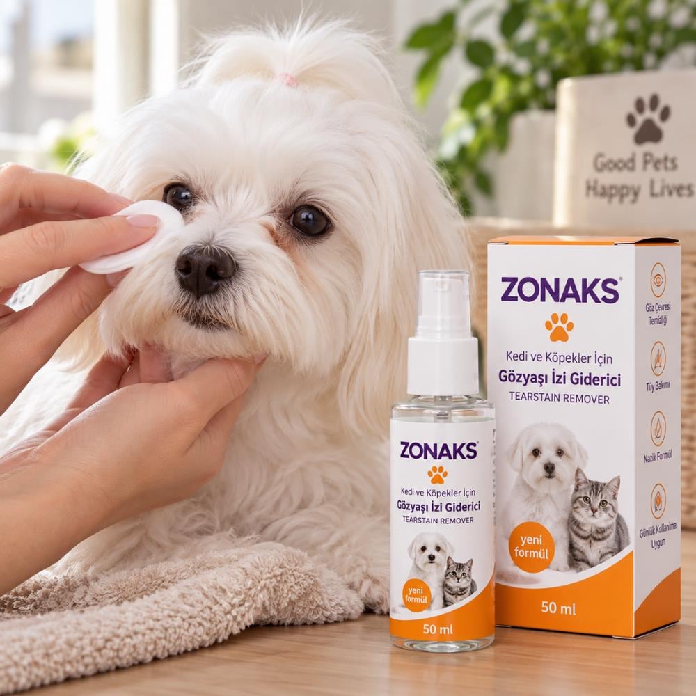 Zonaks Kedi ve Köpek Gözyaşı İzi Temizleyici 50 mlZonaks