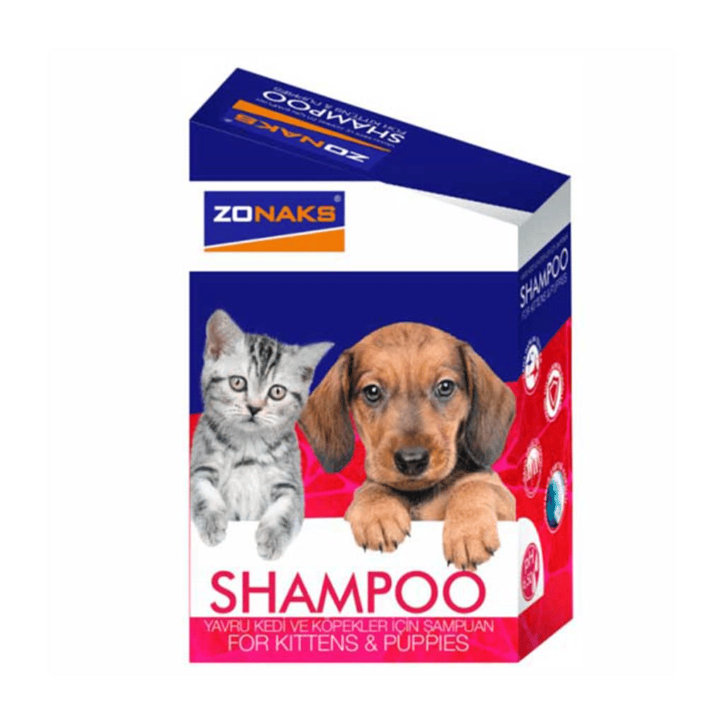 Zonaks Yavru Kedi ve Köpek Şampuanı 10 ml 20 AdetZonaks