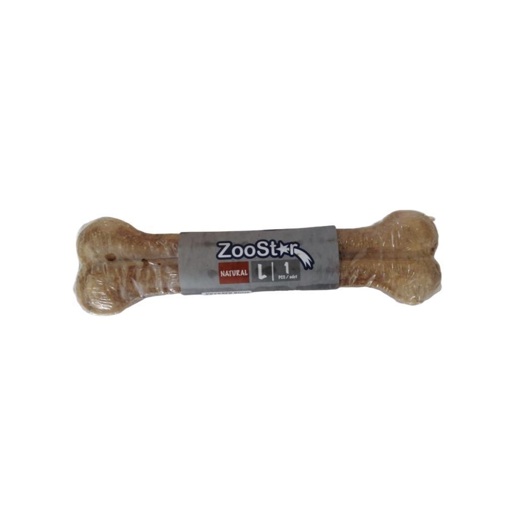 ZooStar Deri Pres Natural Kemik L 22 cmZoo