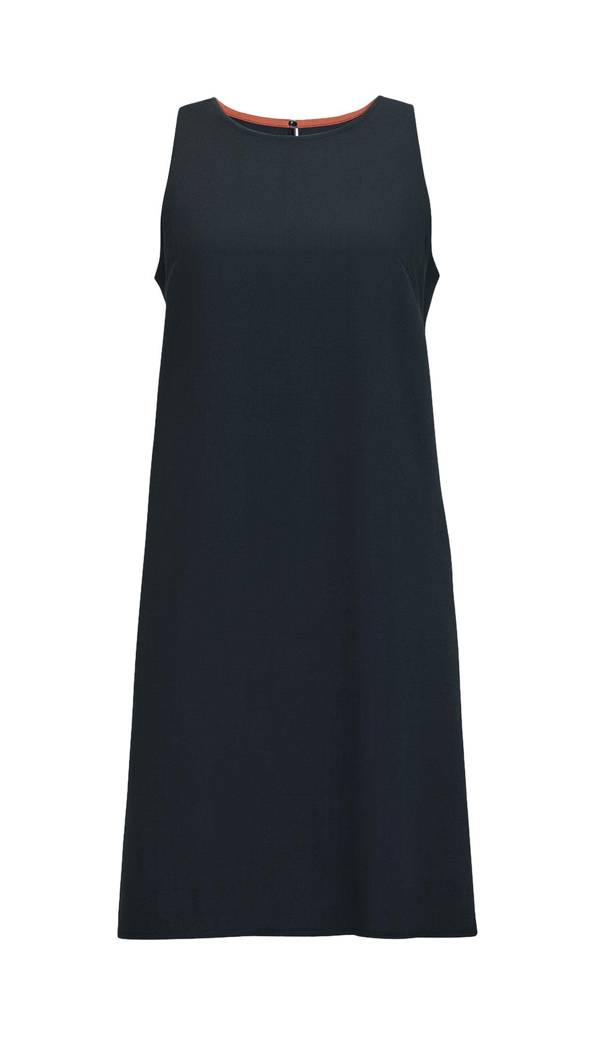 Kolsuz Siyah Tensel Çan Elbise