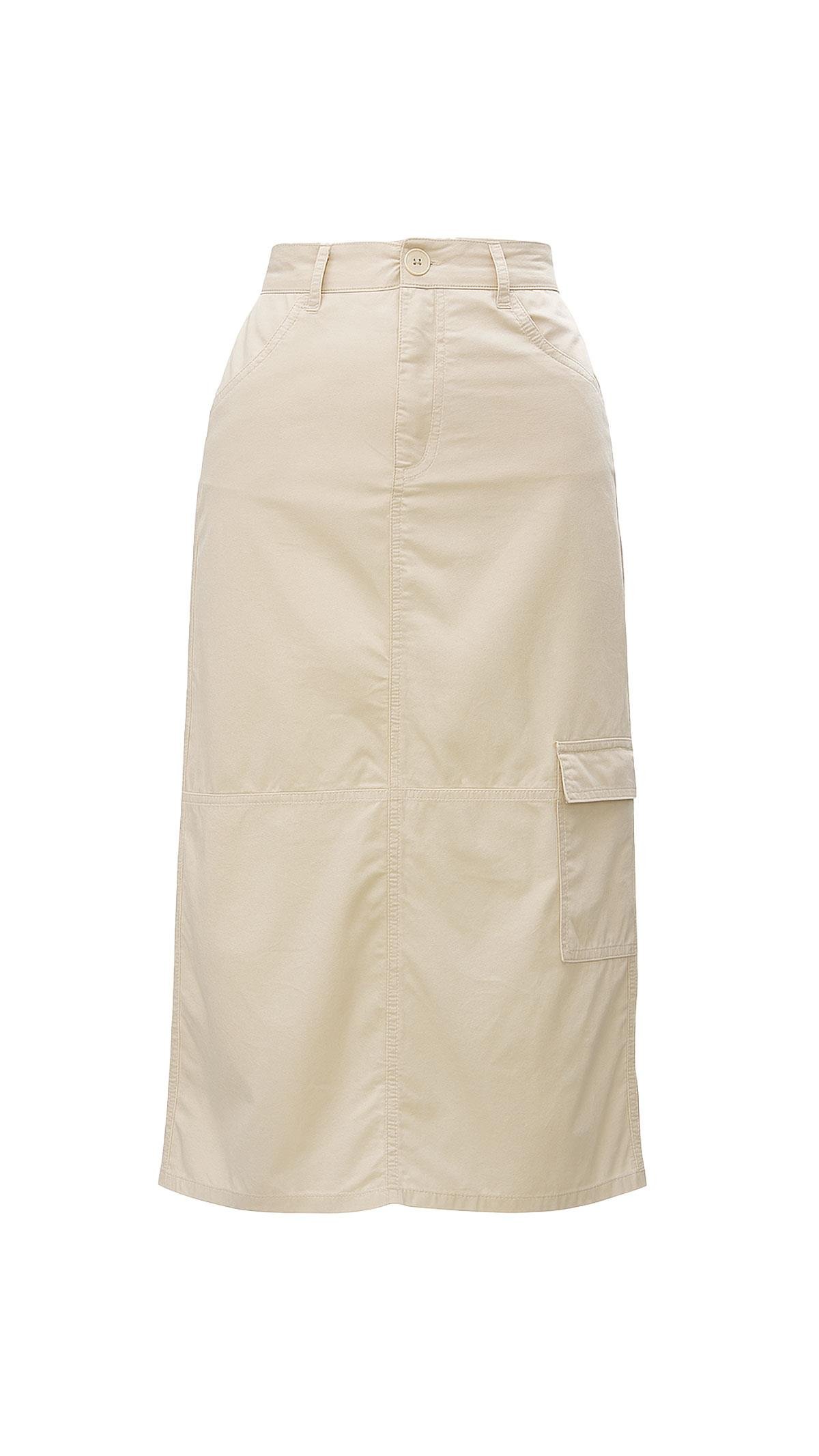 Kargo Cep Detay Krem Etek