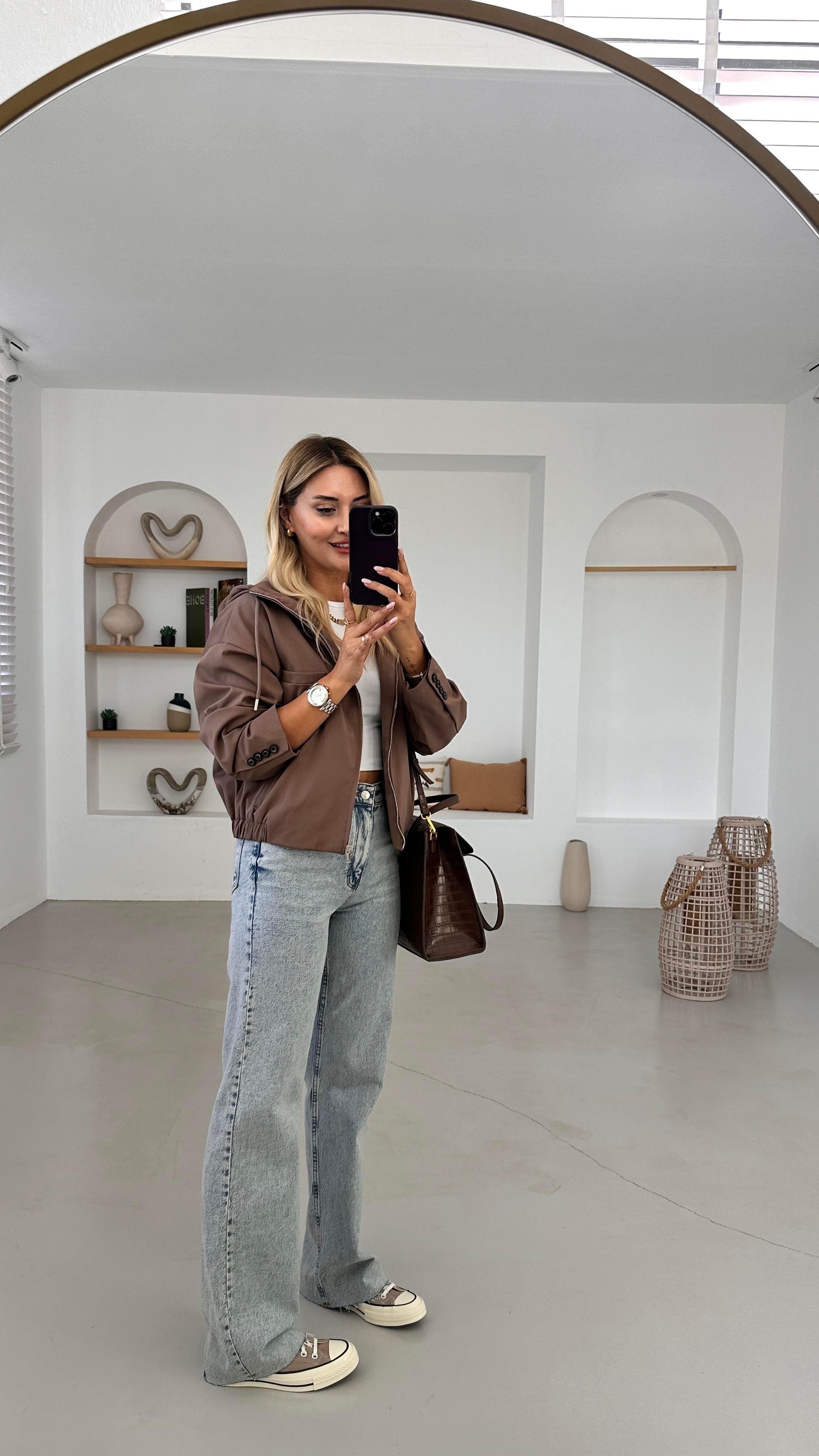 Premium Seri Kar Yıkama Straight Fit Jean