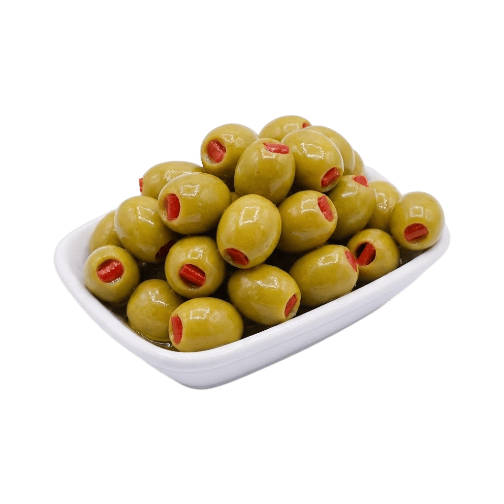 Biber Dolgulu Yeşil Zeytin 1000g