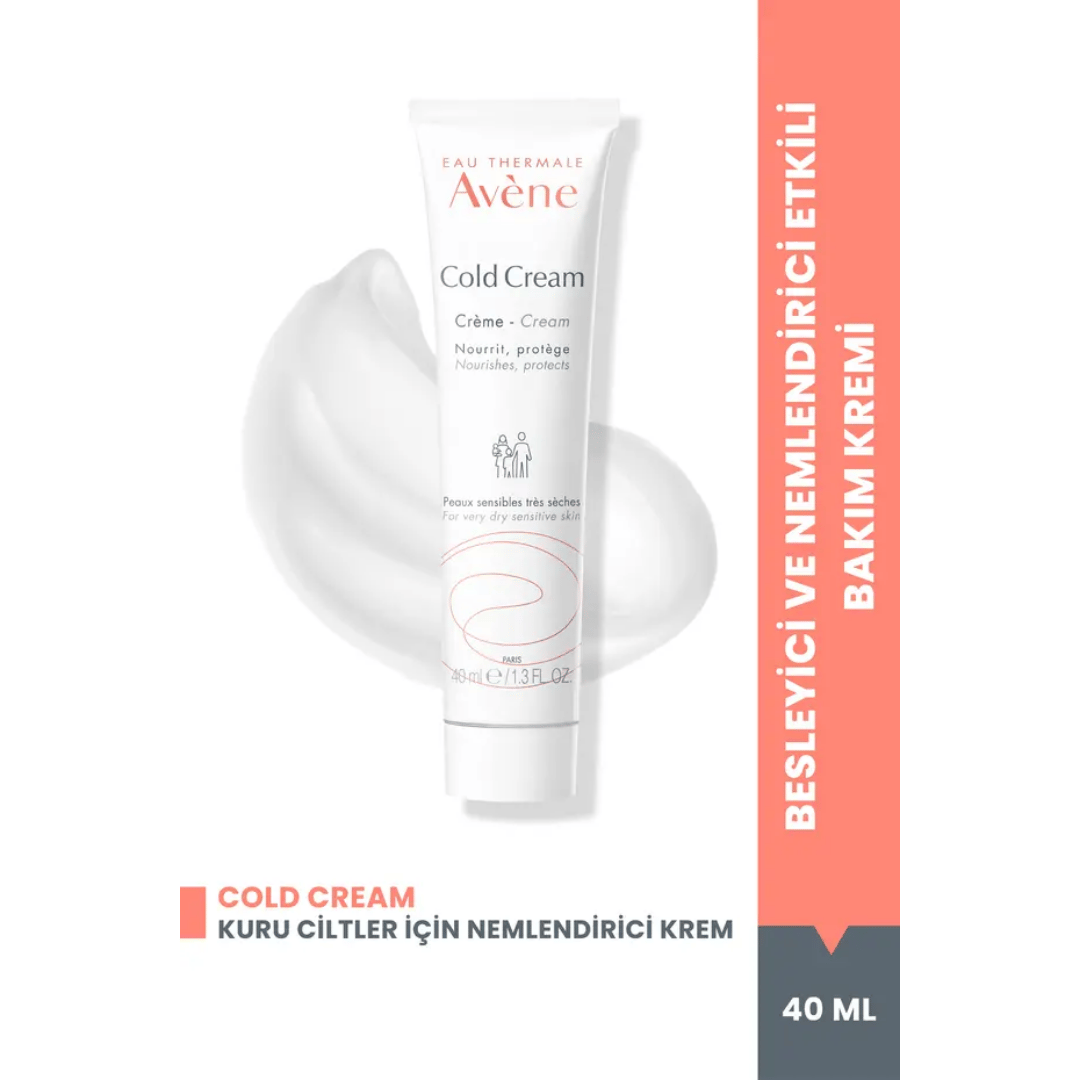 Avene Cold Cream Kuru-Çok Kuru Ciltler İçin Nemlendirici krem 40 ml - Avene