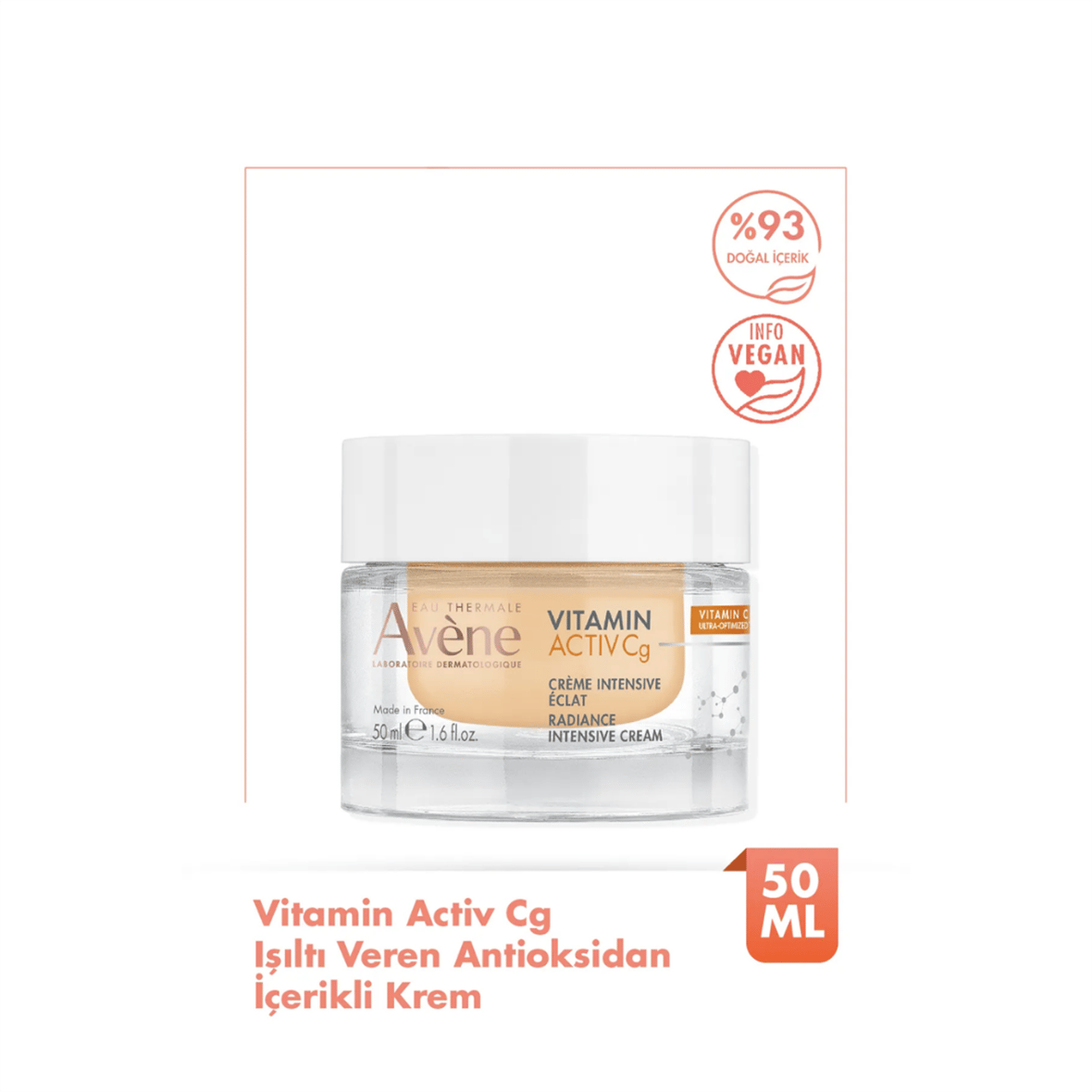 Avene Vitamin Activ Cg Krem 50 ml - Avene
