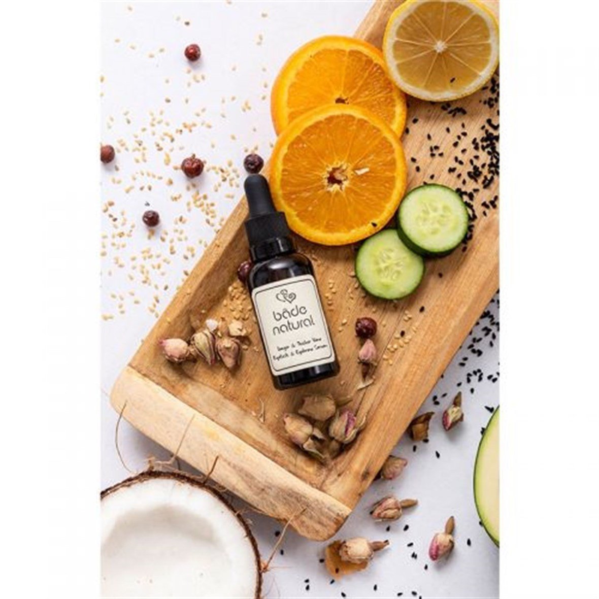 Bade Natural Kaş & Kirpik Besleyici Serum 30 ml - Bade Natural
