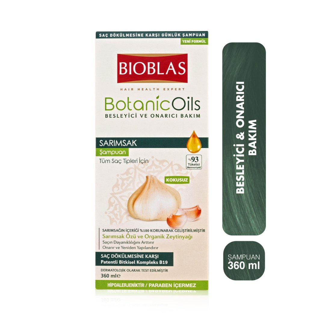 Bioblas Botanic Oils Sarımsak Şampuanı 360 ml - Bioblas