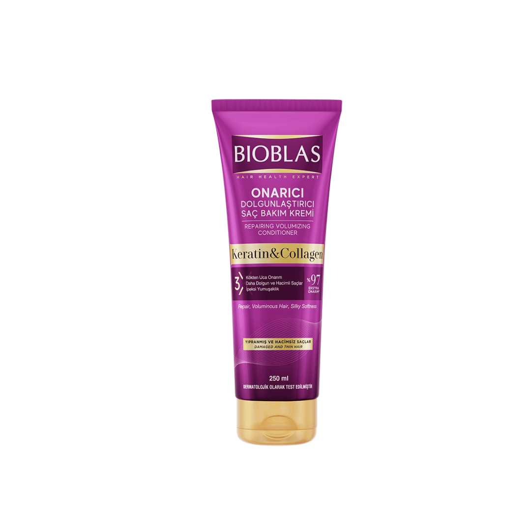 Bioblas Collagen Keratin Saç Dolgunlaştırıcı Saç Kremi 250 ml - Bioblas