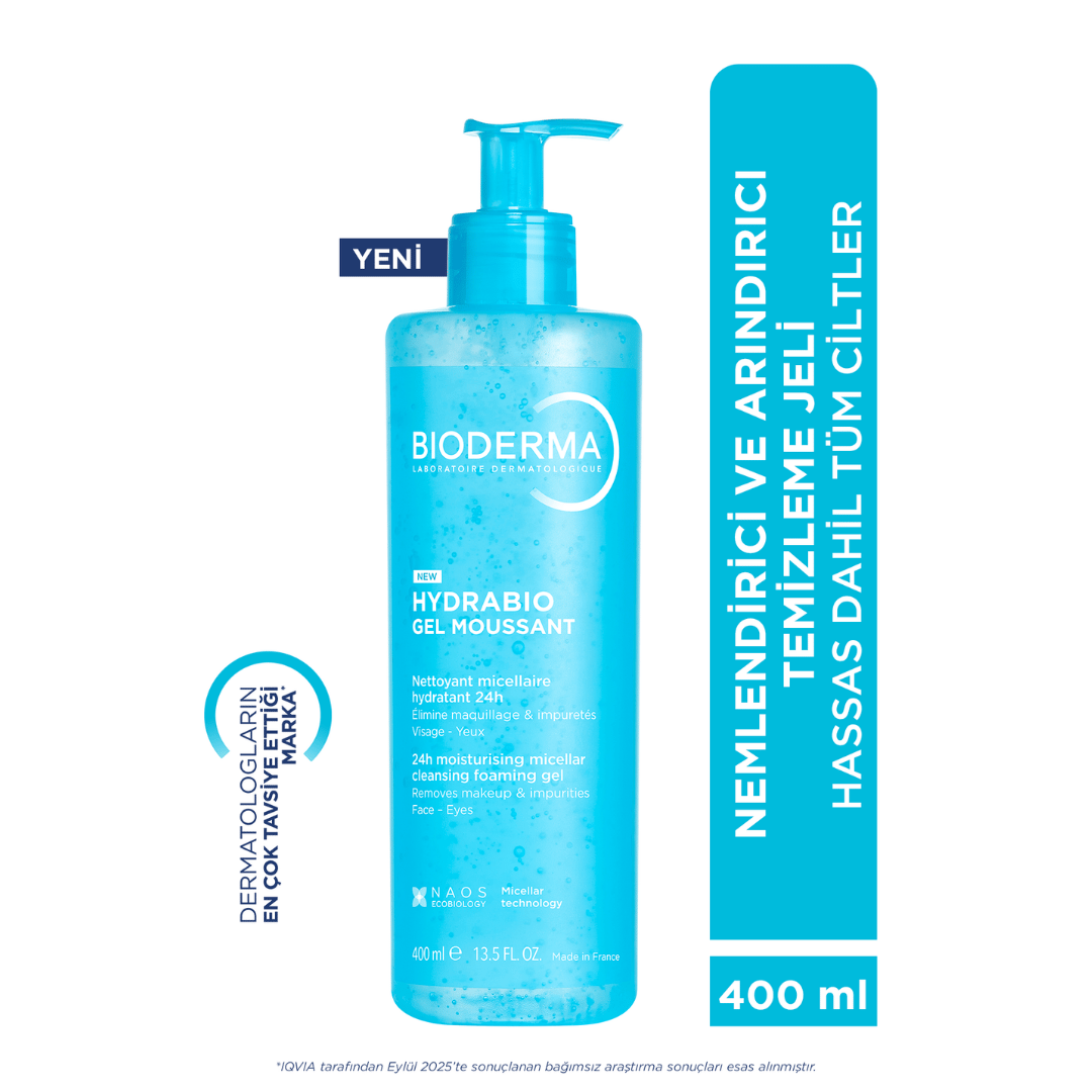 Bioderma Hydrabio Foaming Gel 400 ml - Bioderma