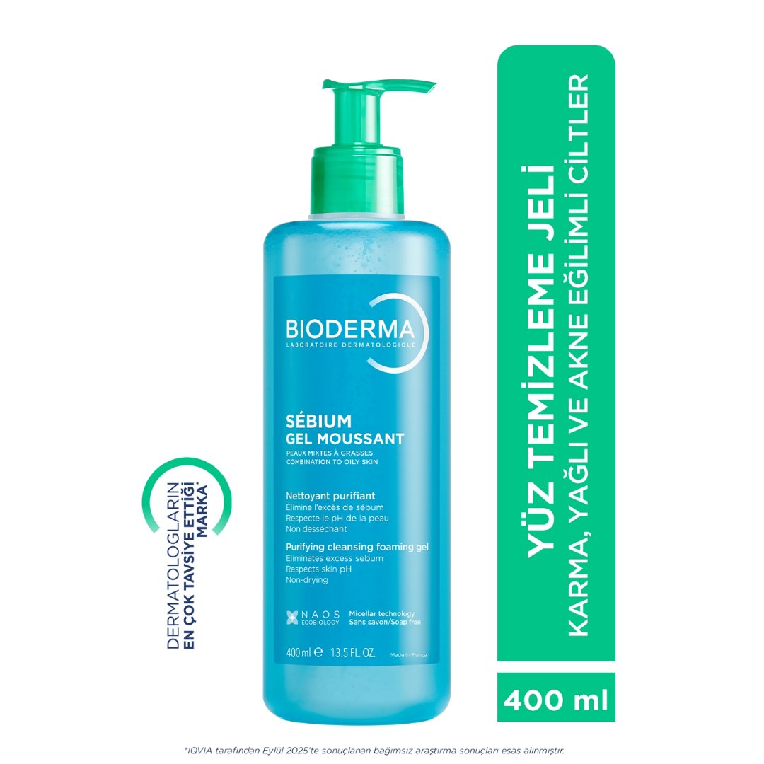 Bioderma Sebium Foaming Gel 400 ml - BIODERMA
