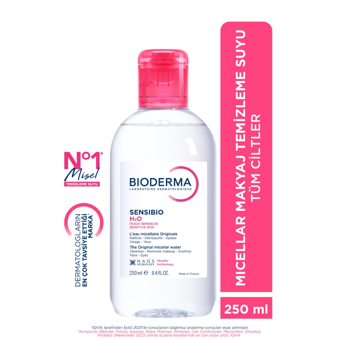 Bioderma Sensibio H2O Yüz ve Makyaj Temizleme Suyu 250 ml - Bioderma