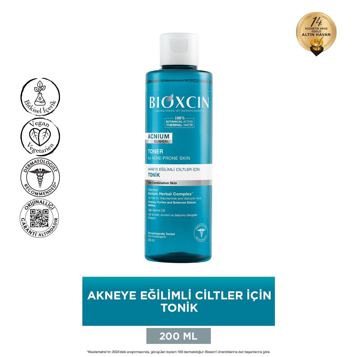 Bioxcin Acnium Tonik 200 ml - Bioxcin