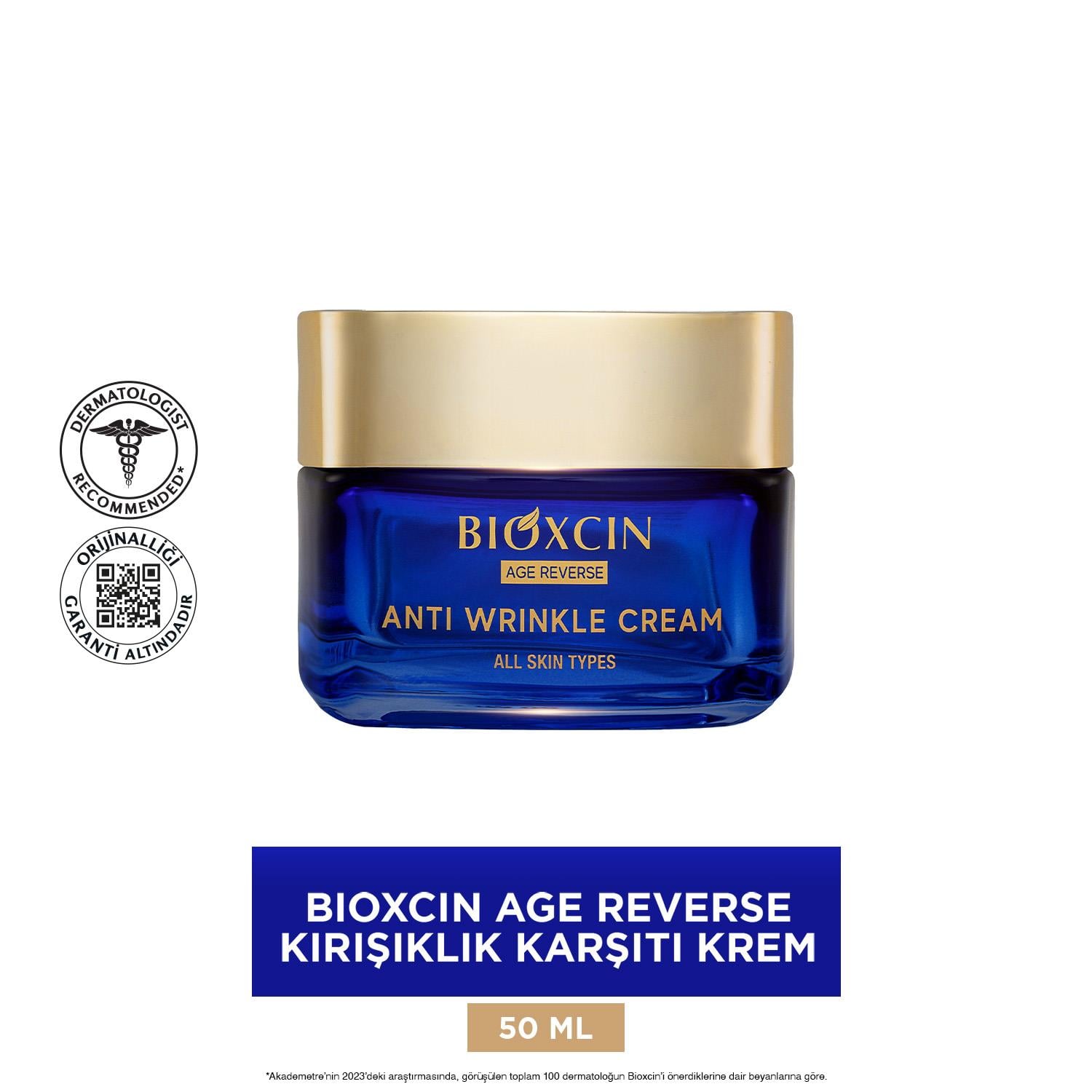 Bioxcin Age Reverse Kırışıklık Karşıtı Krem 50 ml - Bioxcin