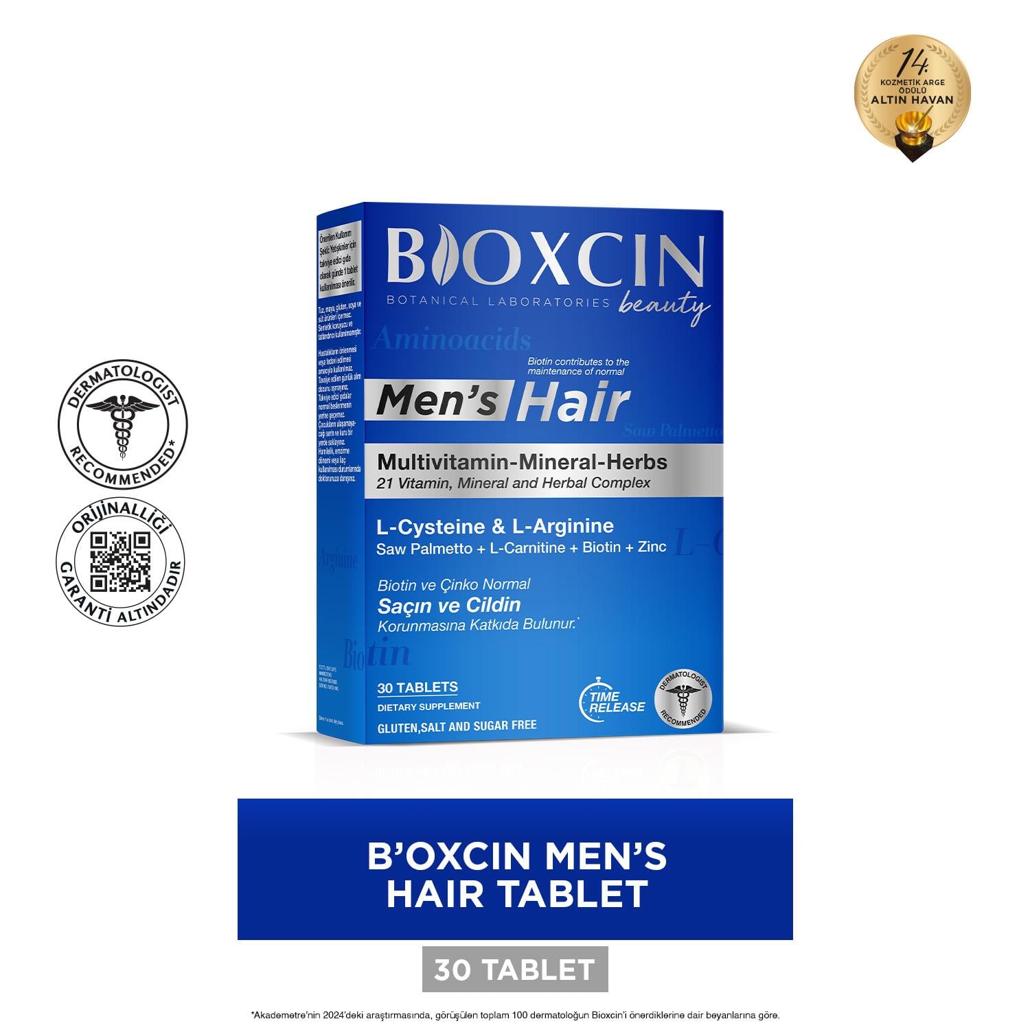 Bioxcin Mens Hair 30 Tablet - Bioxcin