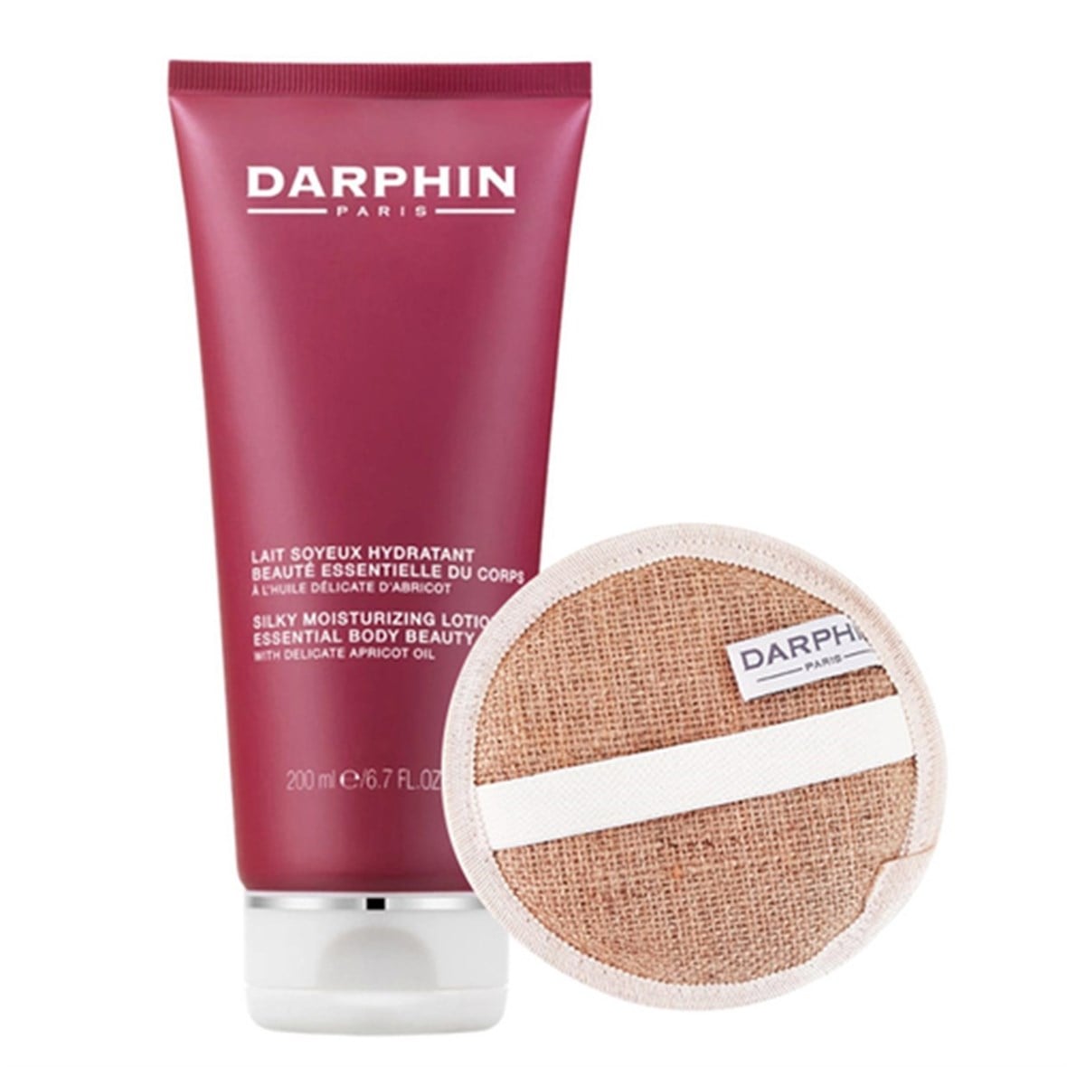 Darphin Silky Moisturizing Lotion 200 ml Duş Kesesi HEDİYE - Darphin