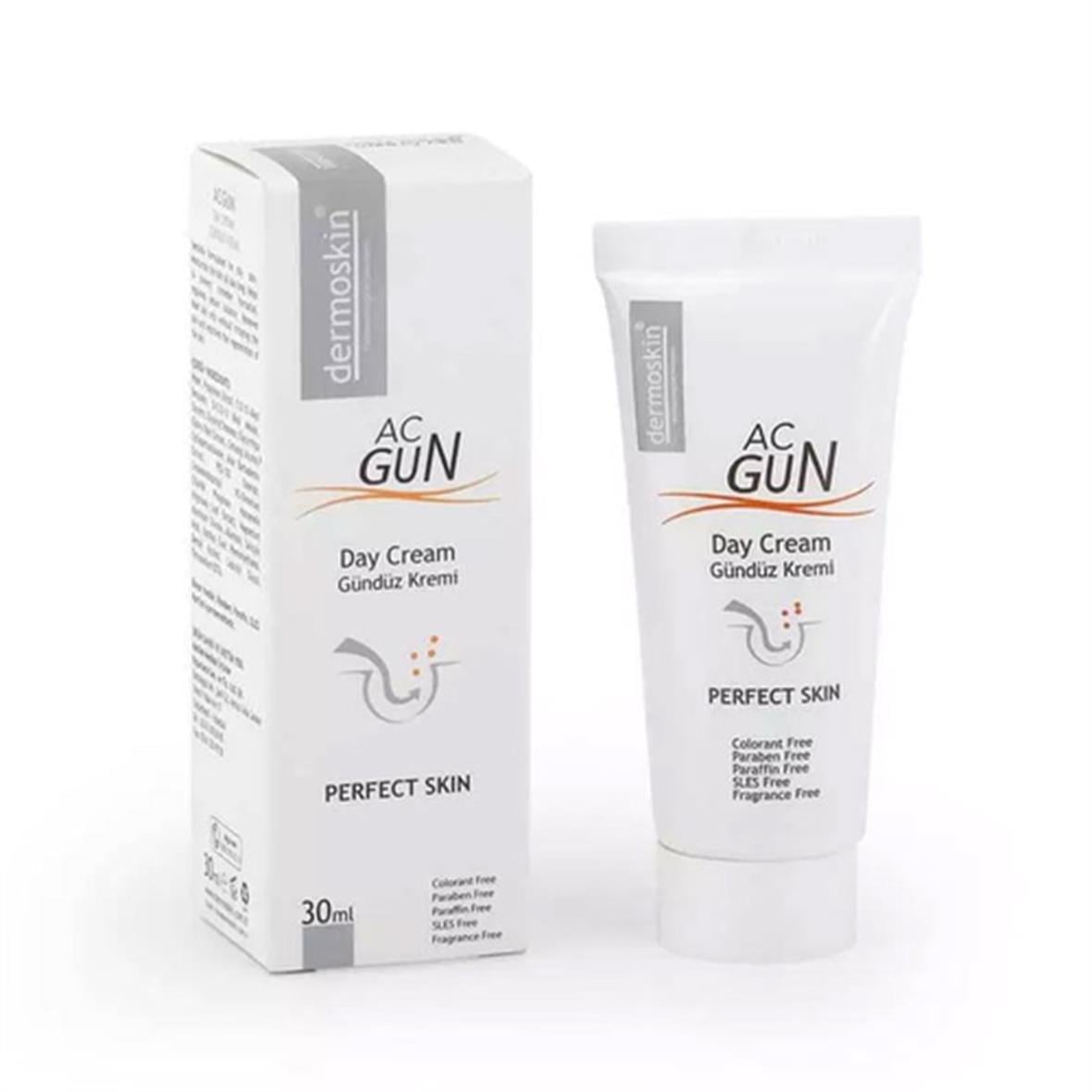 Dermoskin Acgun Gündüz Bakım Kremi 30 ml - Dermoskin