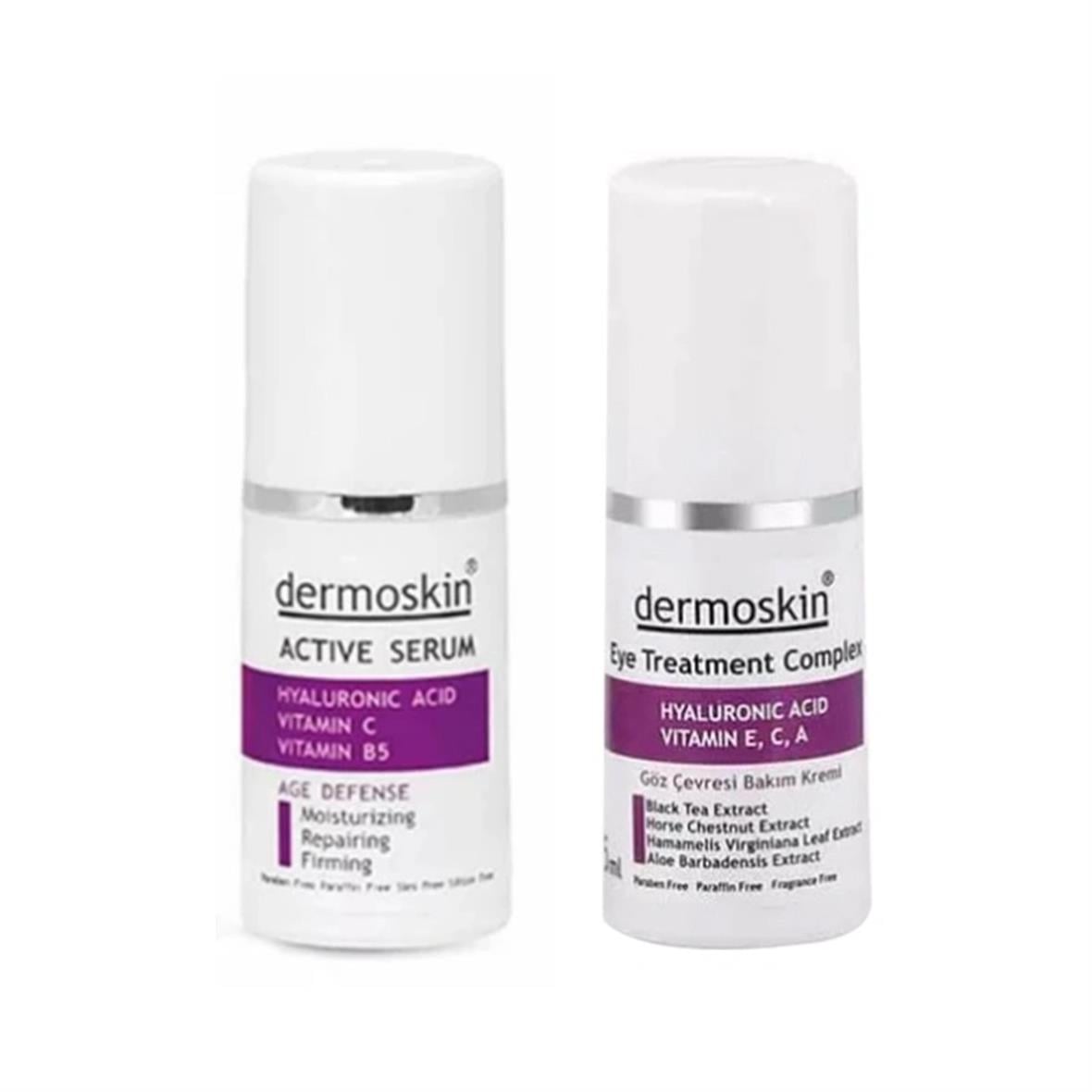 Dermoskin Eye Treatment Complex 15ml + Active Serum 15ml - Dermoskin