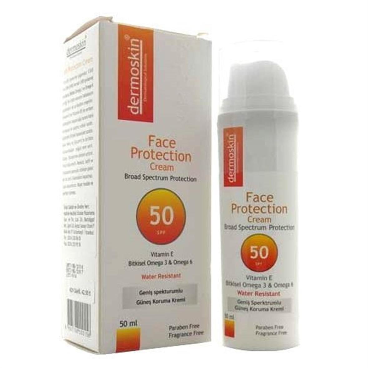 Dermoskin Face Protection SPF50 50ml - Dermoskin