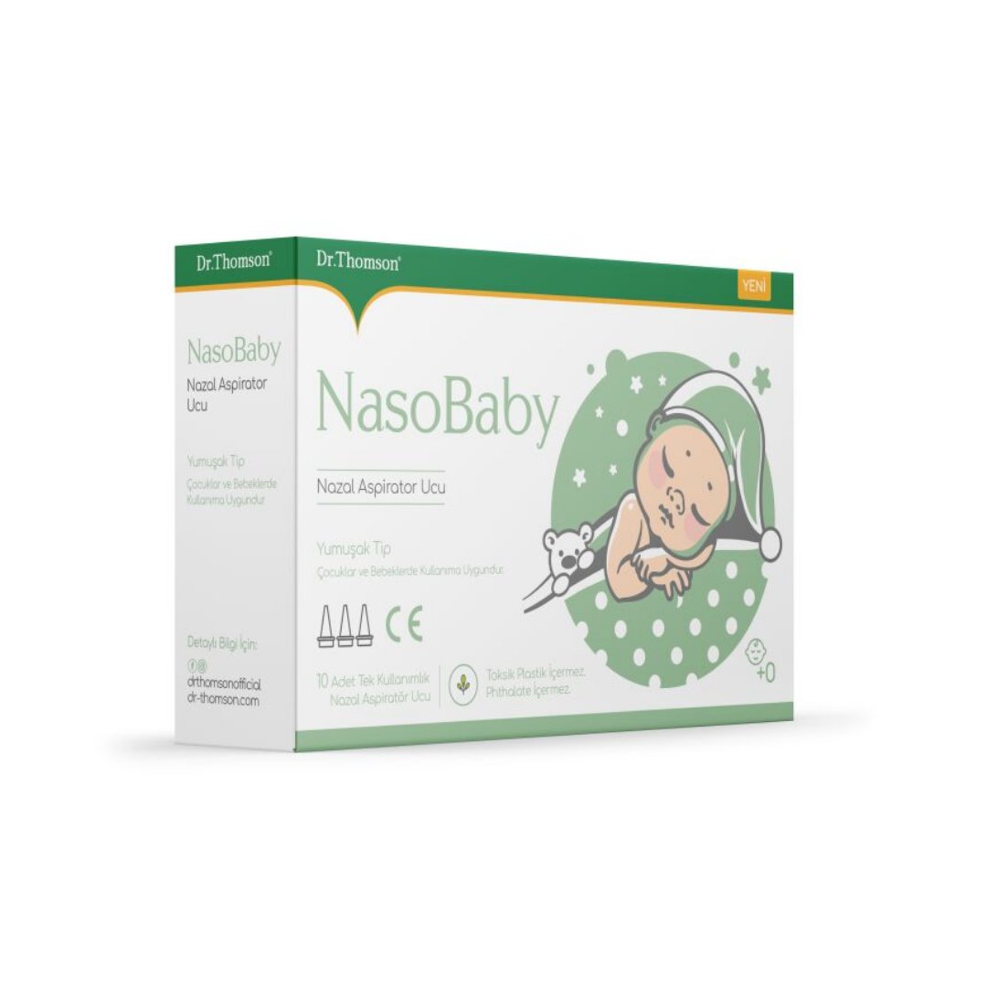 Dr.Thomson NasoBaby Nazal Aspiratör Ucu 10 Adet - Dr. Thomson