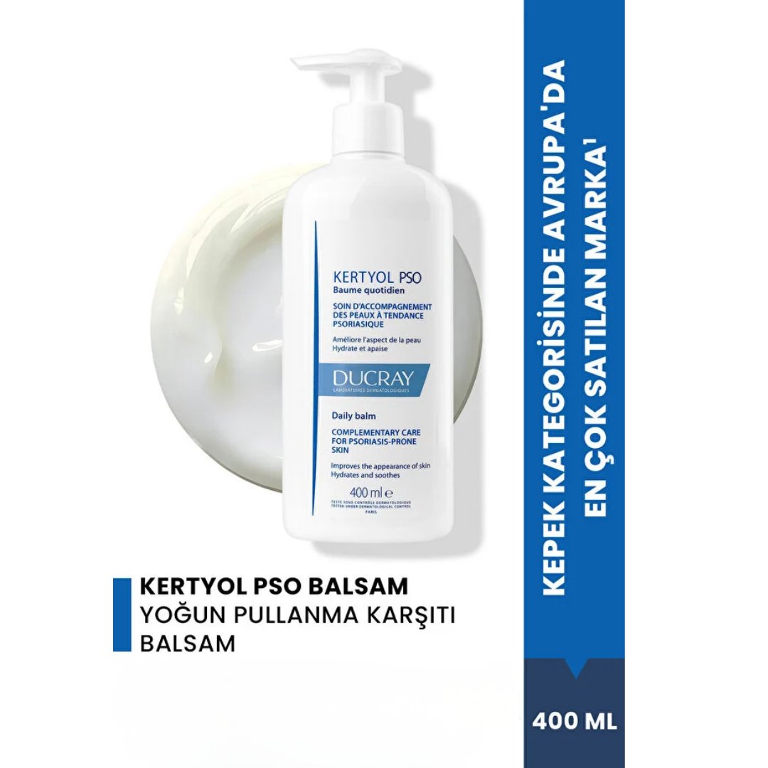 Ducray Kertyol Pso Daily Balm Günlük Nemlendirici Balm 400ml - Ducray