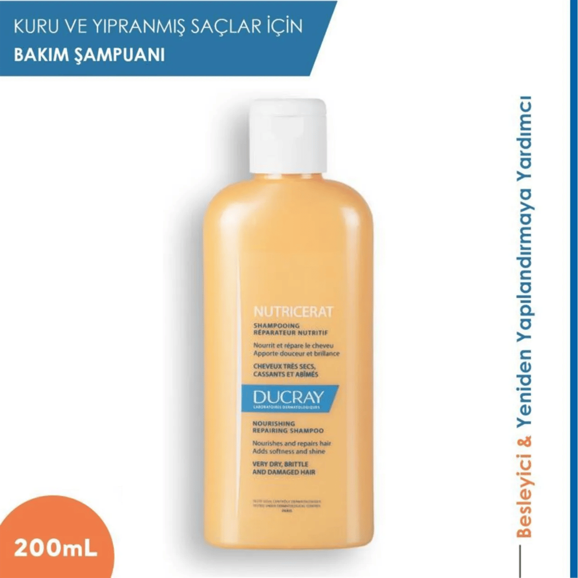DUCRAY NUTRICERAT SAMPUAN 200ML - Ducray