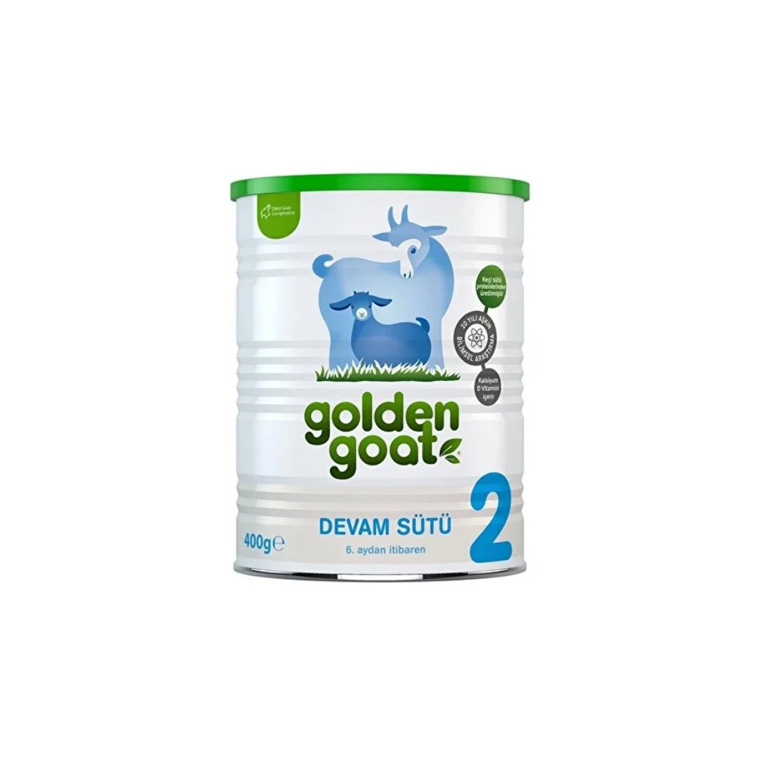 Golden Goat 2 Keçi Devam Sütü 400gr - Golden Goat