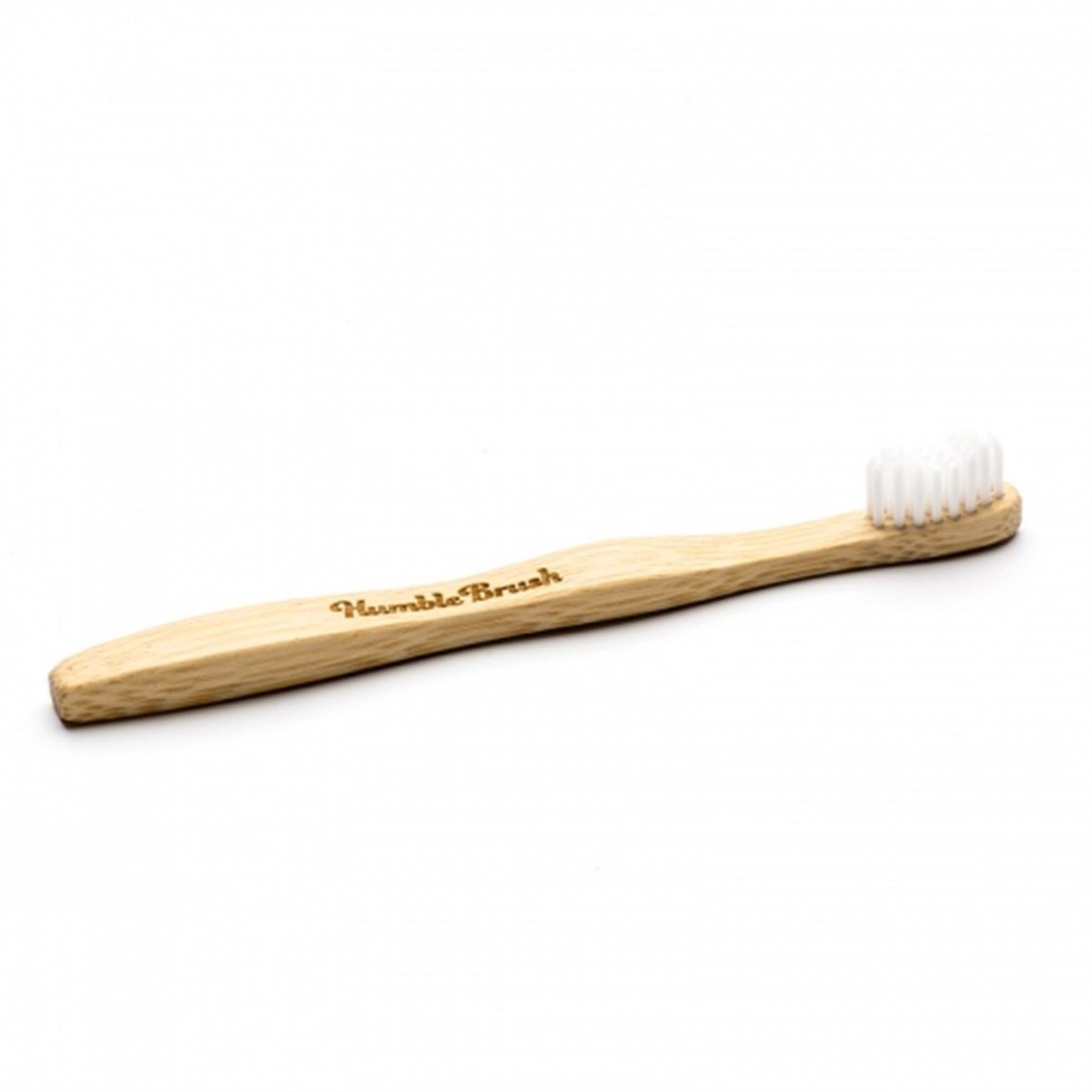 Humble Brush Doğal Yumuşak Çocuklar için Diş Fırçası - Beyaz - Humble Brush
