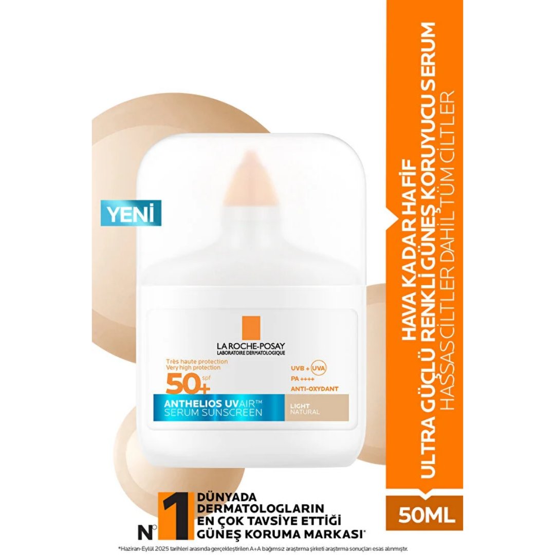 La Roche Posay Anthelios UV Air Tinted Sun Serum SPF50+ 50 ml - La Roche-Posay