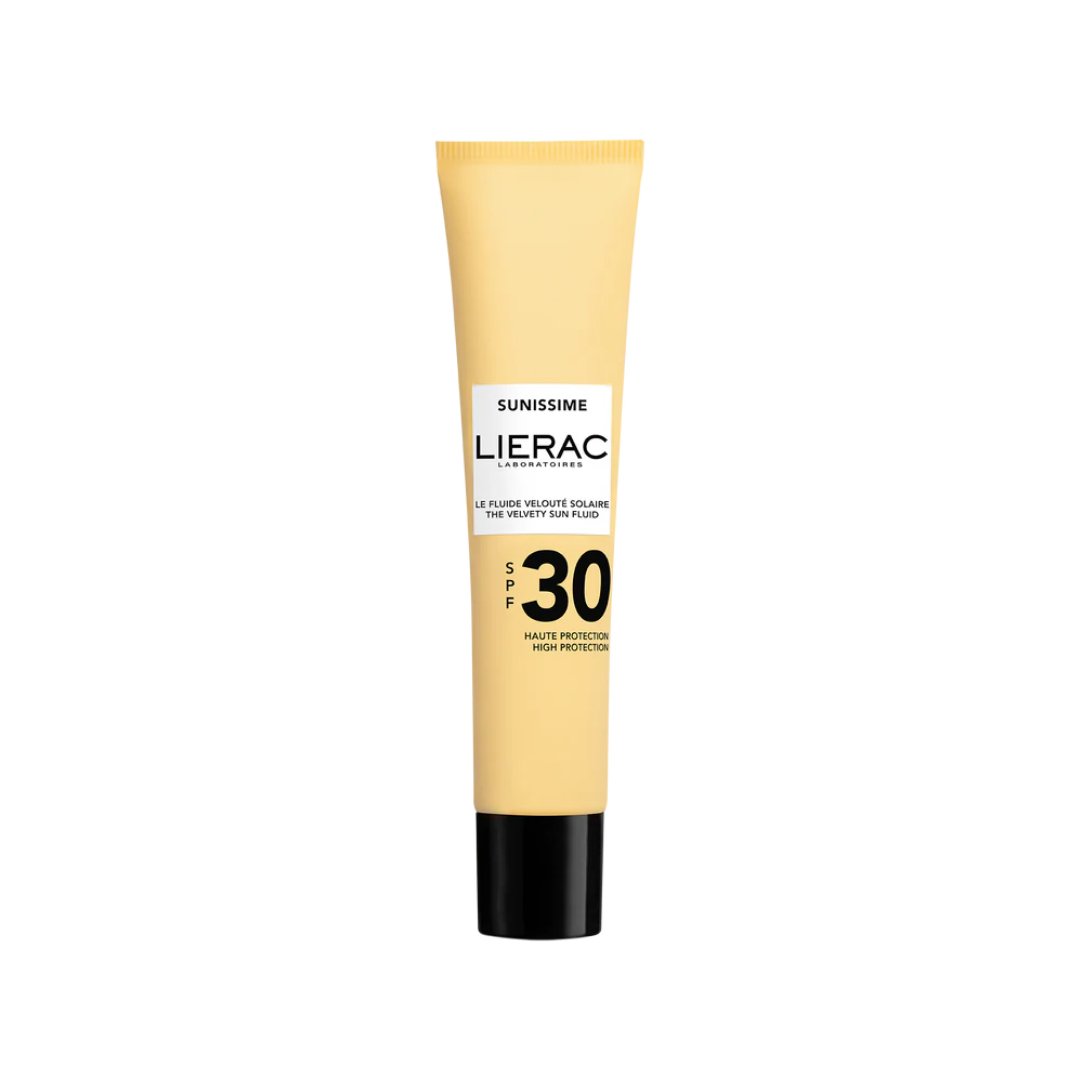 Lierac Sunissime Energizing Protective Fluid SPF 30 Yüz Dekolte Bölgesi Yaşlanma Karşıtı Güneş Kremi - Lierac