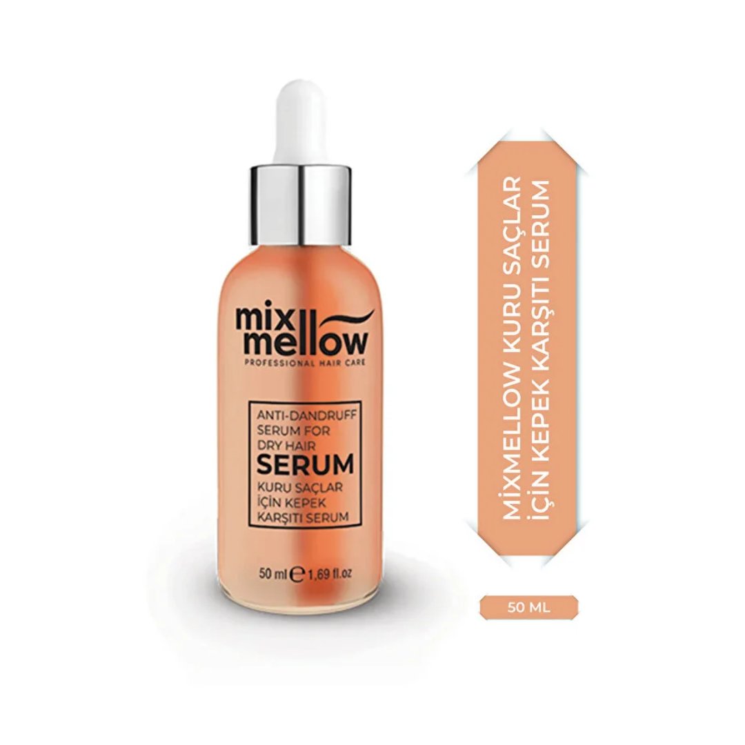Mix Mellow Kuru Saçlar İçin Kepek Karşıtı Saç Serumu 50 ml - Mix Mellow