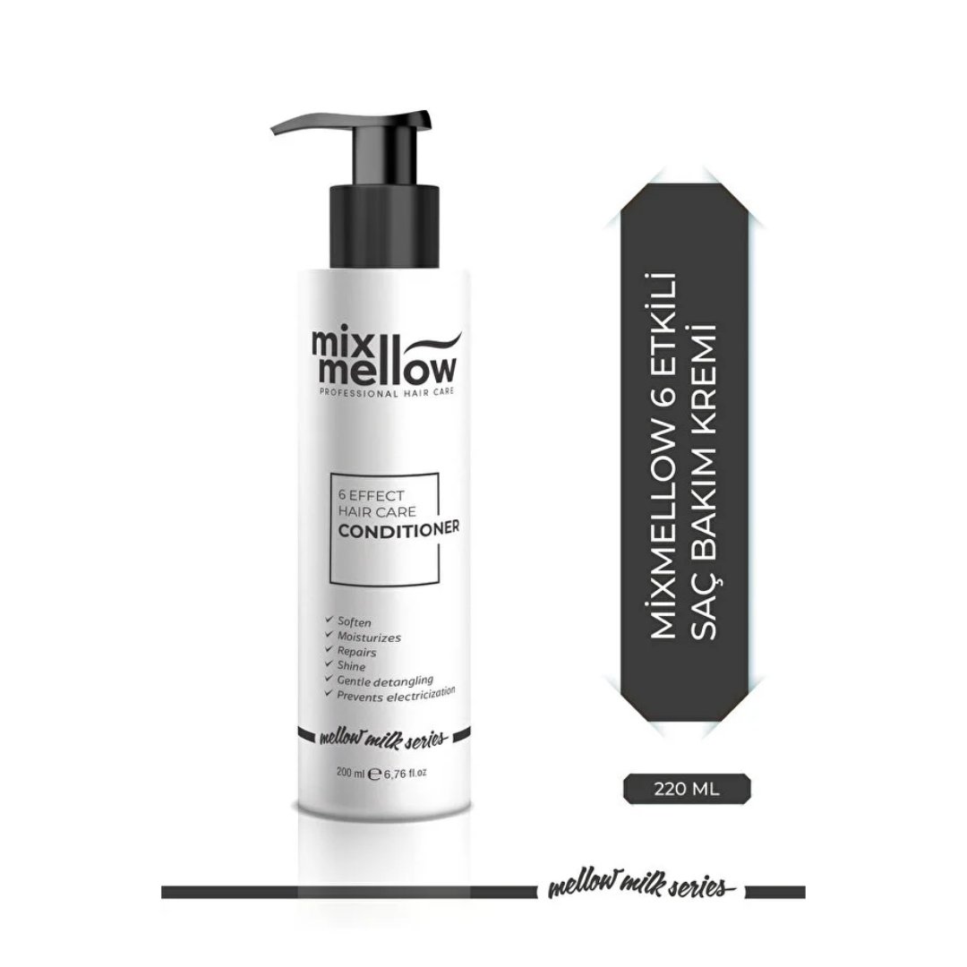 Mix Mellow Milk Series 6 Etkili Saç Bakım Kremi 220 ml - Mix Mellow