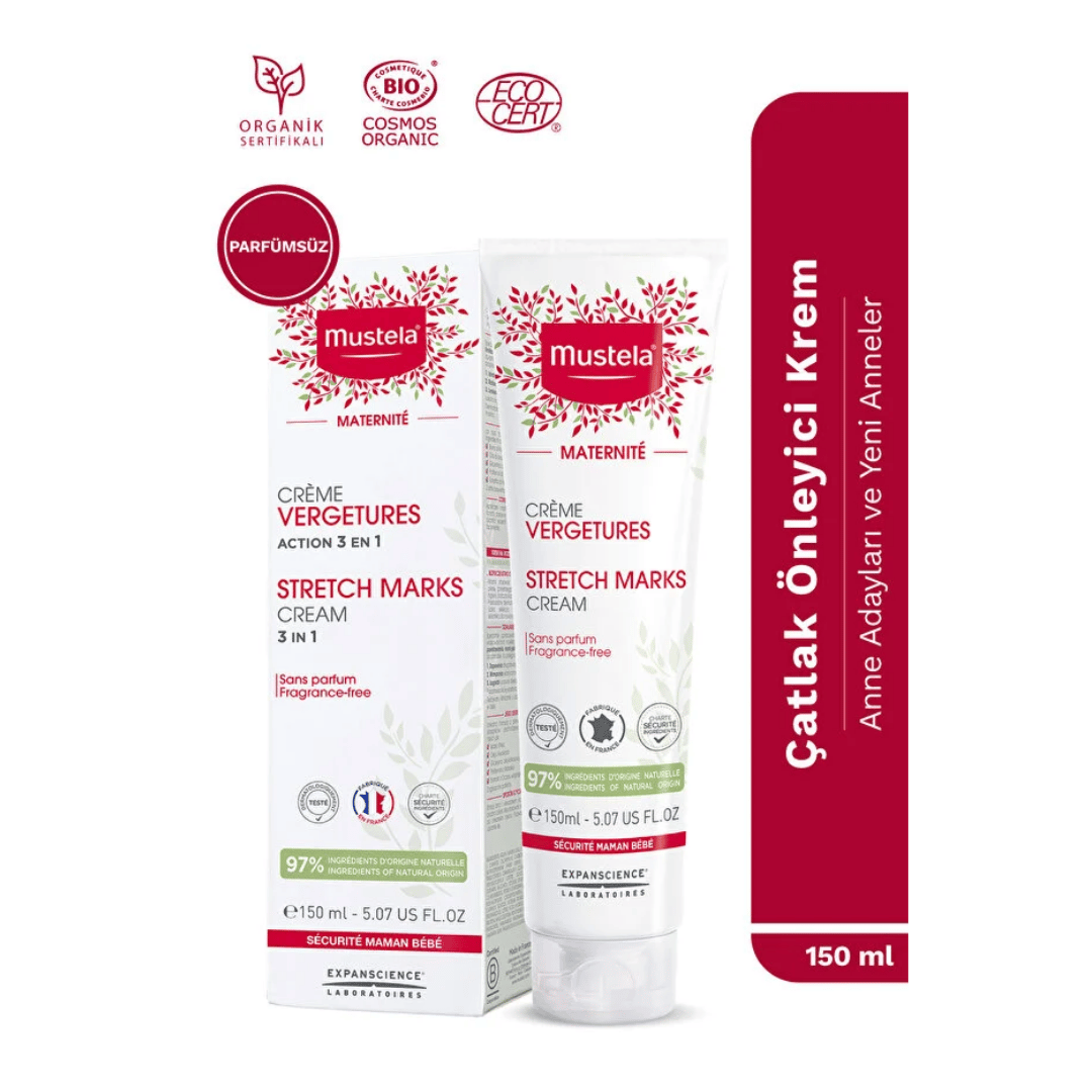 Mustela Maternite Strech Marks Çatlak Kremi 150 ml - Mustela