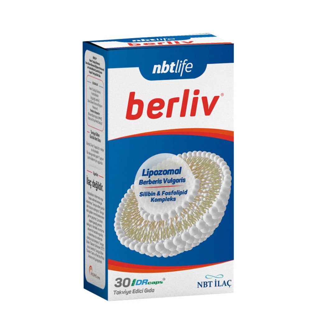 NBT Life Berliv Lipozomal Berberis Vulgaris 30 Kapsül - NBT Life